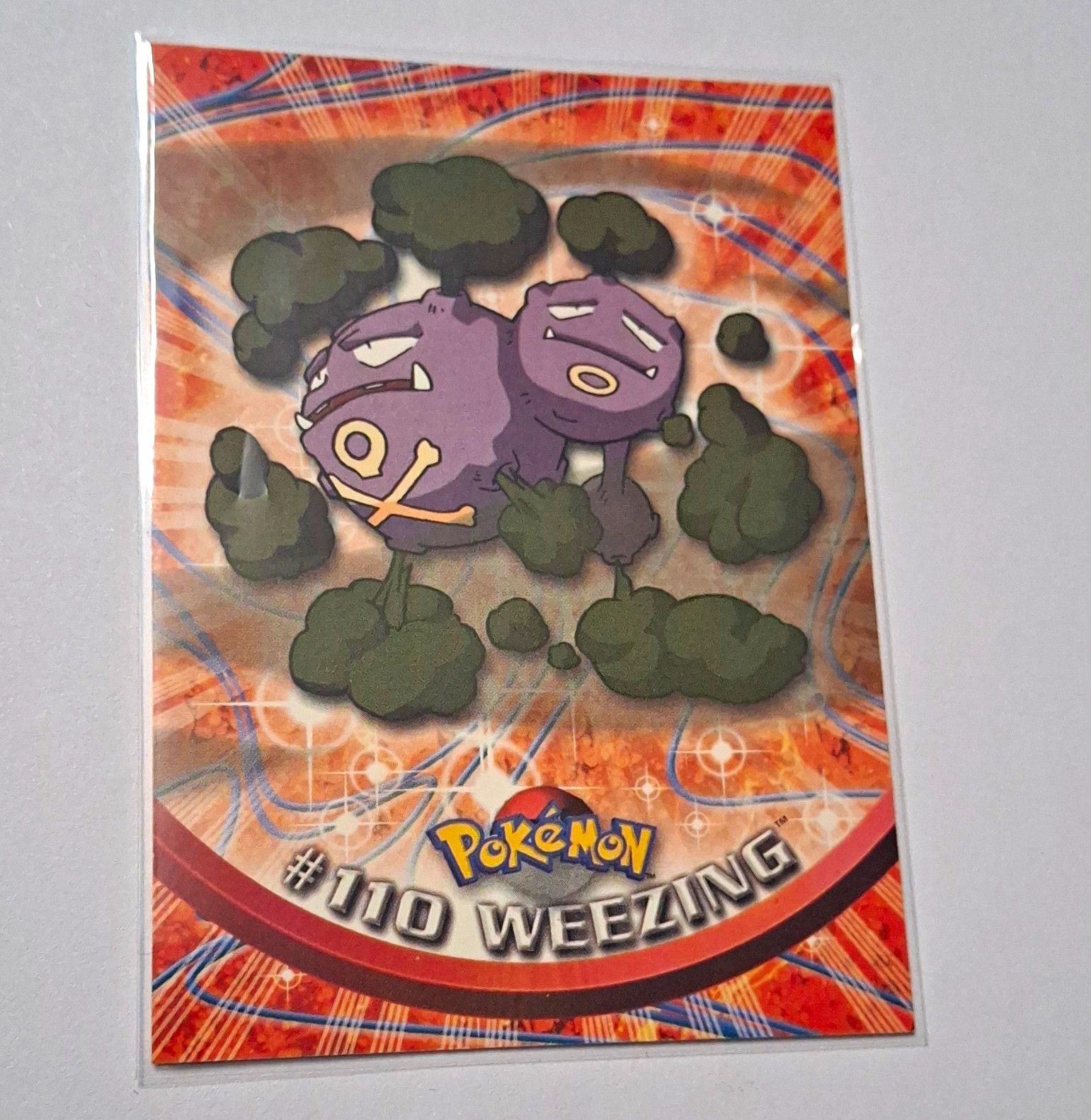 Topps 2000 Pokémon TV Animation Edition #110 Weezing Topps 2000 Pokémon TV Animation Edition #110 Weezing
