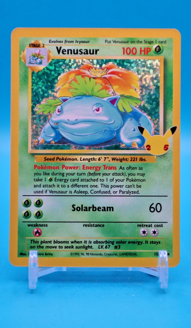 Venusaur - 15/102 Holo Rare - Celebrations (Pokemon) NM