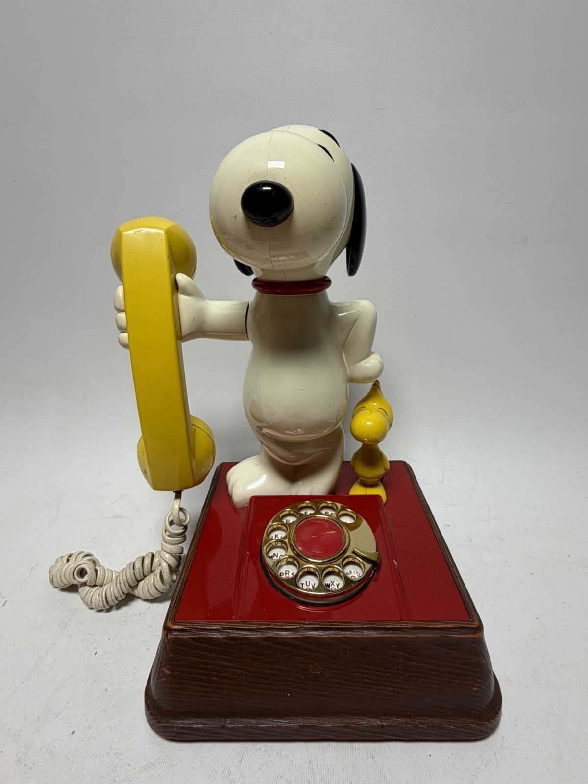 Vintage 1976 The Snoopy and Woodstock Phone Head Turning , UNTESTED Vintage 1976 The Snoopy and Woodstock Phone Head Turning , UNTESTED