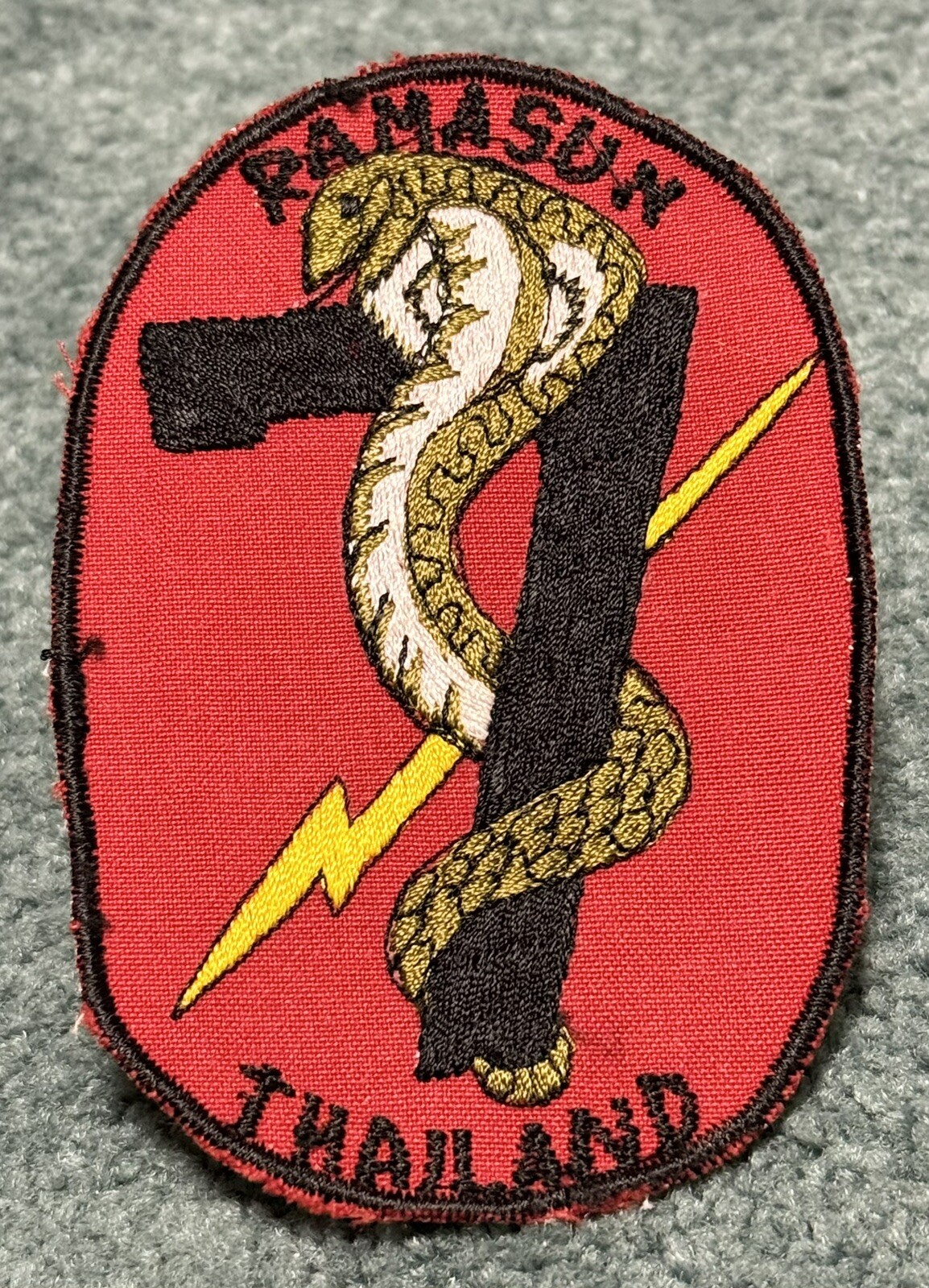 Original Theater Made 7th Radio Research Field Station Ramasun Thailand Patch