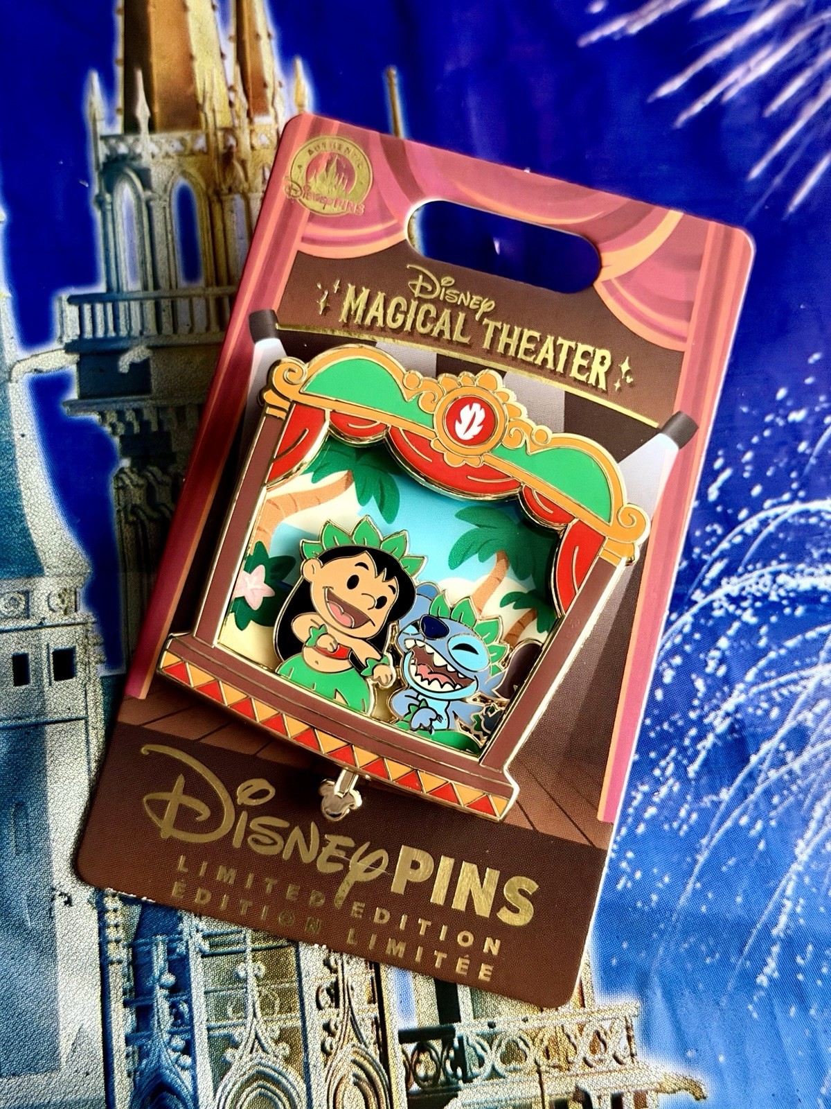 2026 Disney Parks Pin Magical Theater Lilo & Stitch LE 4500 2026 Disney Parks Pin Magical Theater Lilo & Stitch LE 4500