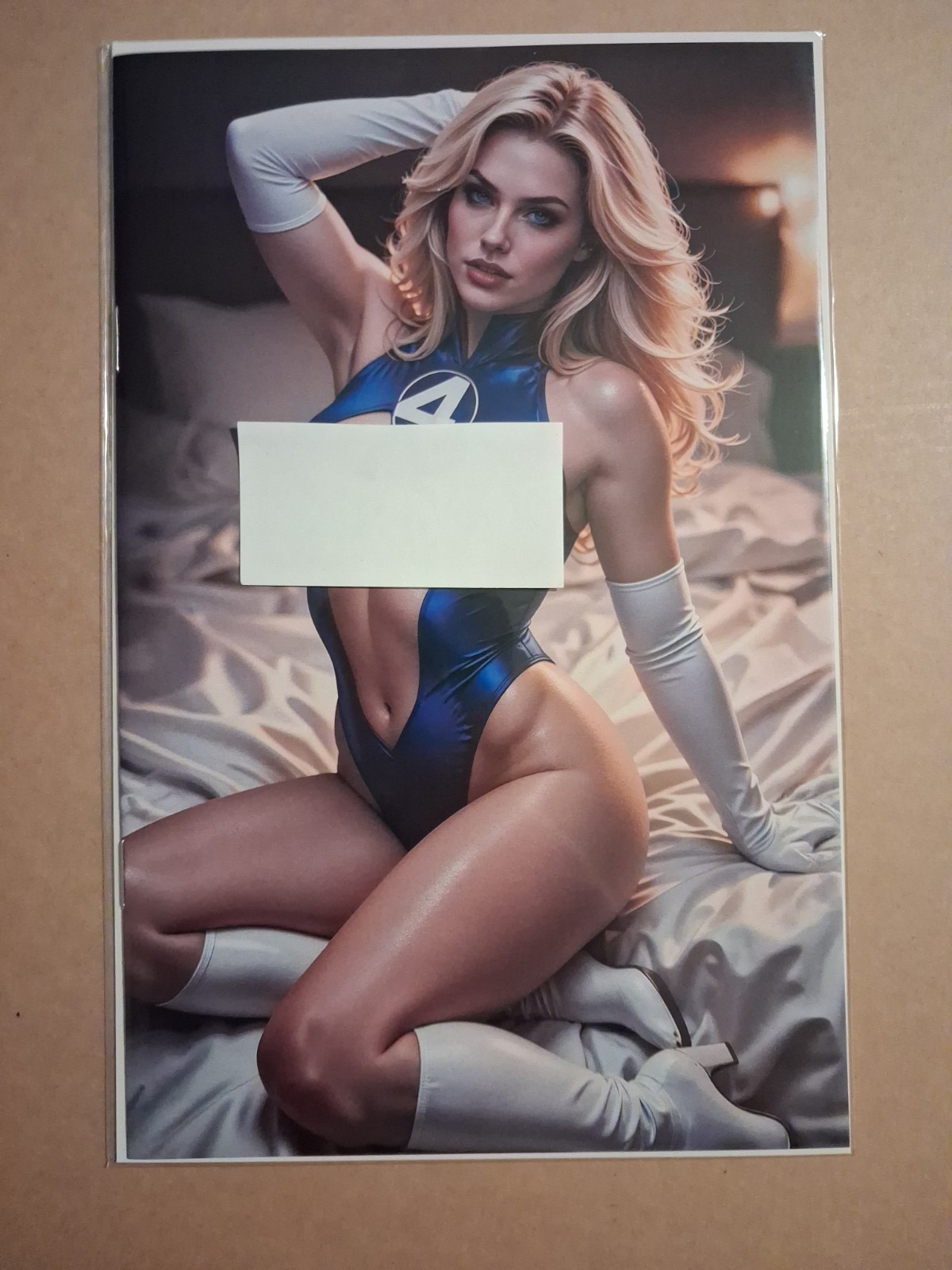 Sue Storm Cosplay Keys Comic #3 Virgin Variant Ltd 100