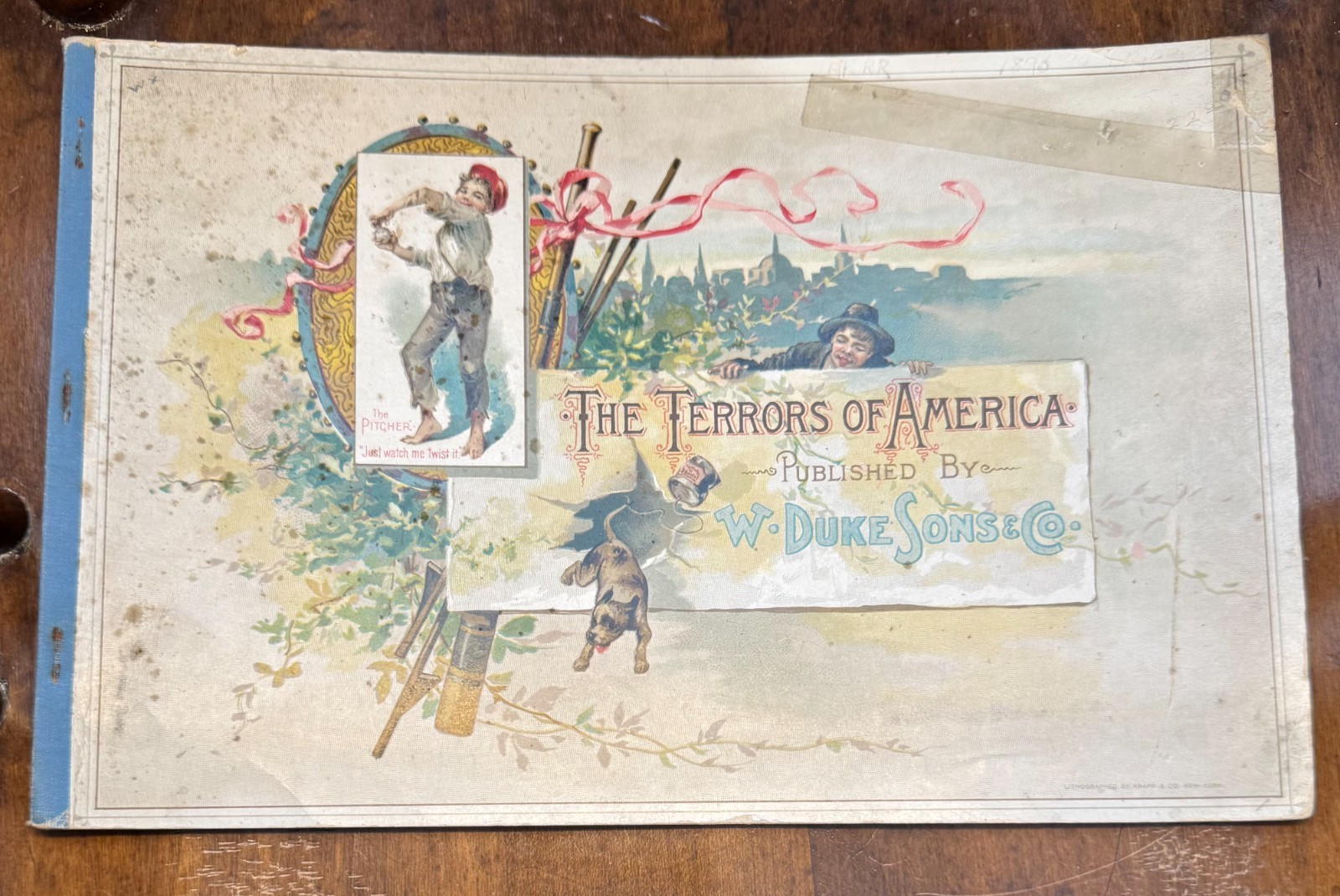 1888 A33 Duke Sons Not Used Terrors of America Album in Good condition