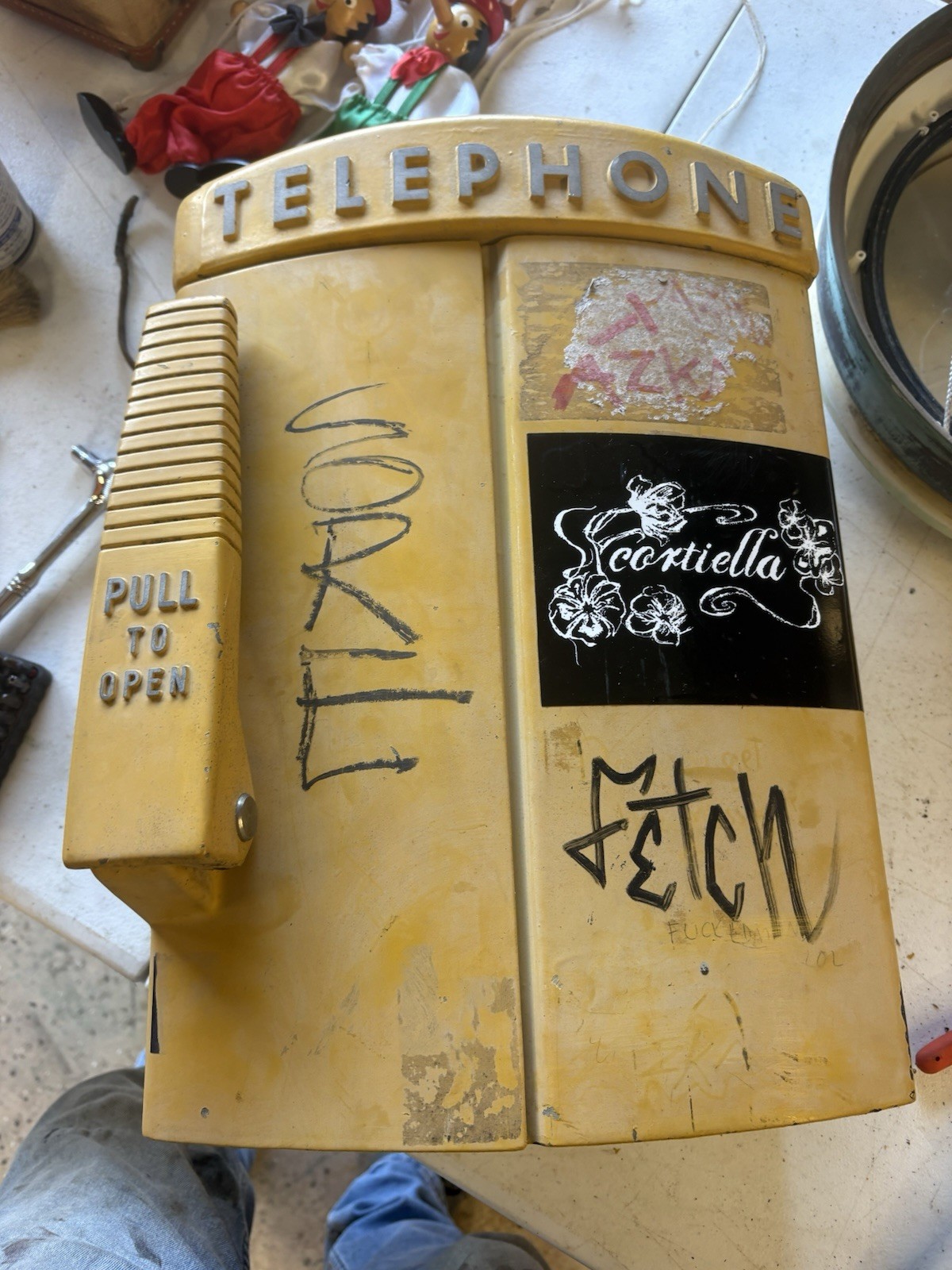 Vintage Western Electric Emergency Telephone Call Box Old Telephone Orginal Vintage Western Electric Emergency Telephone Call Box Old Telephone Orginal