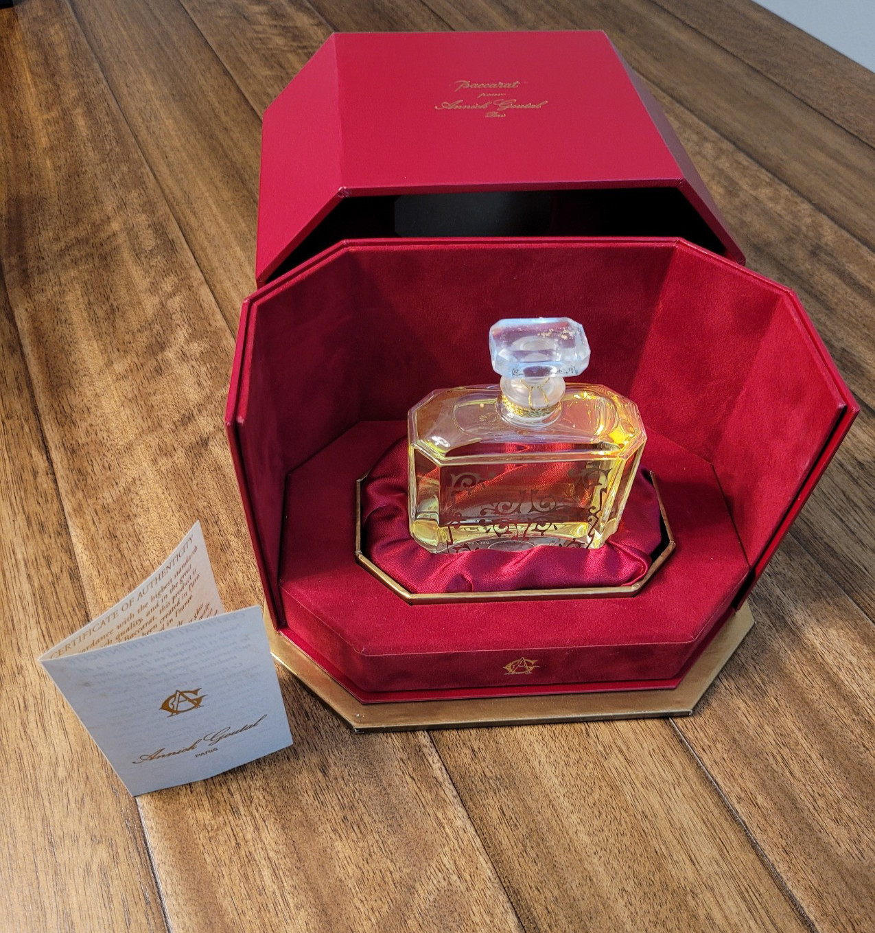 Annick Goutal Baccarat Crystal Parfum Bottle Limited Edition France 100 ml