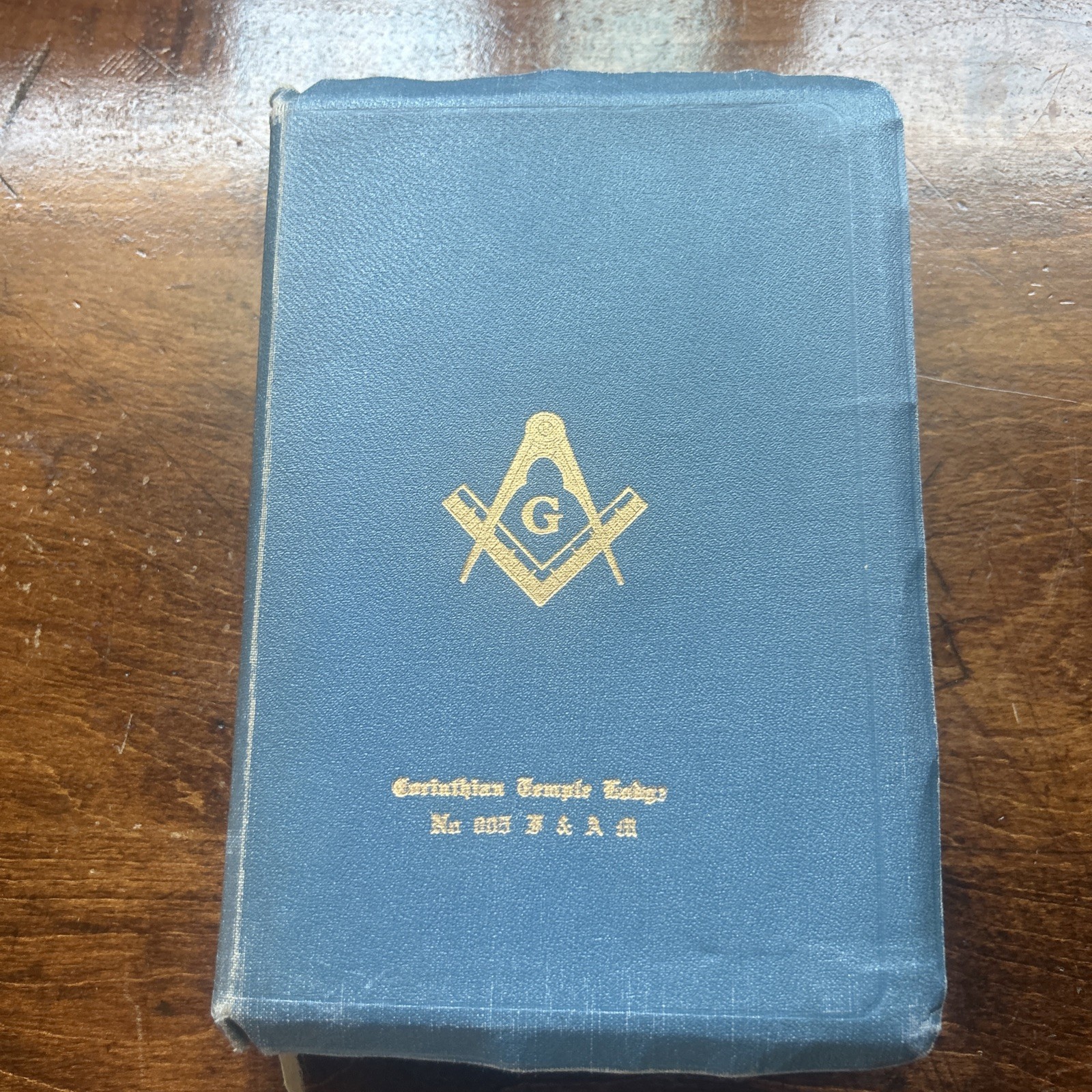 Holy Bible Masonic Edition Holman 1940 (No Marking Except Presented To Page)