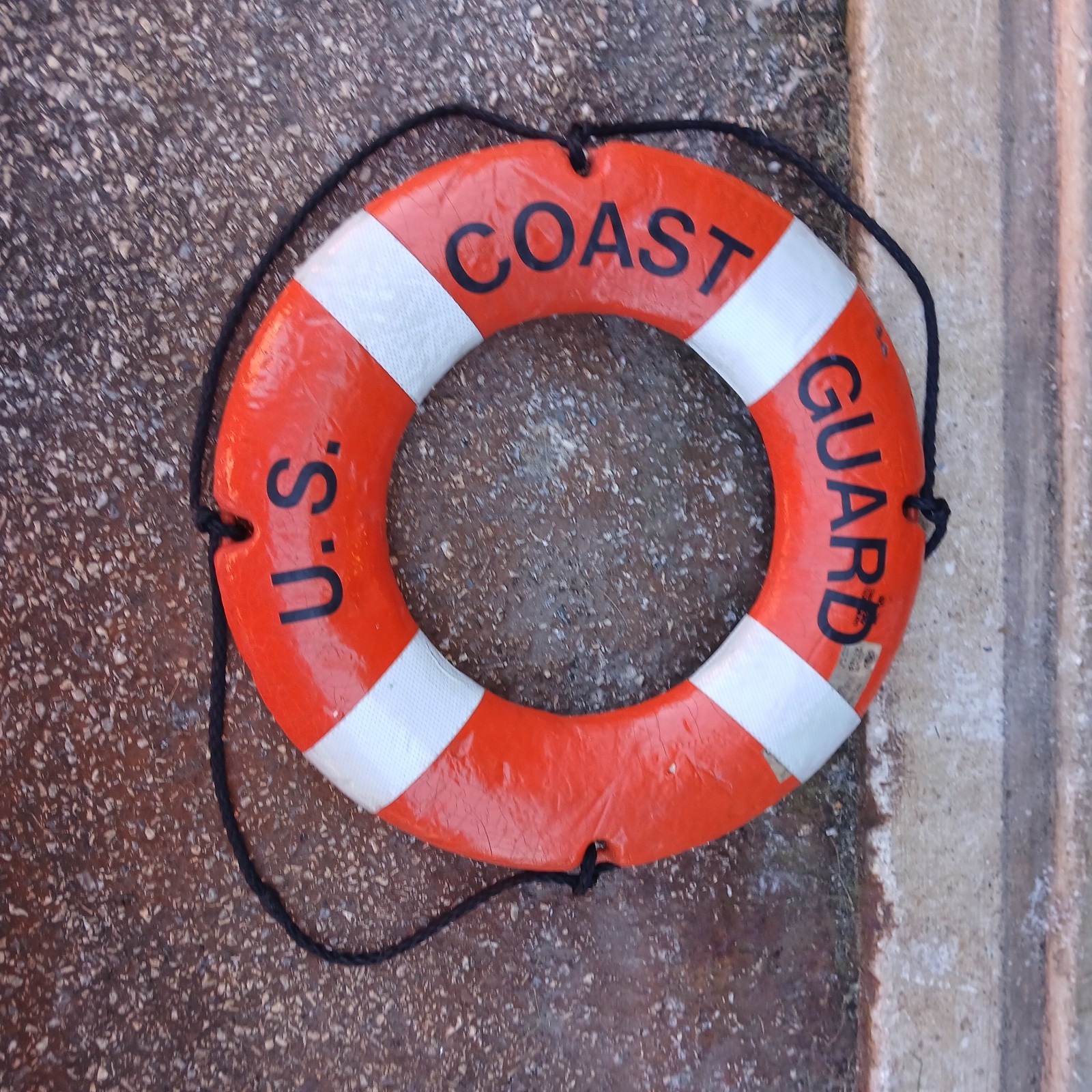 Jim-Buoy 24” US Coast Guard Life Ring Buoy — Decommissioned / Decorative 