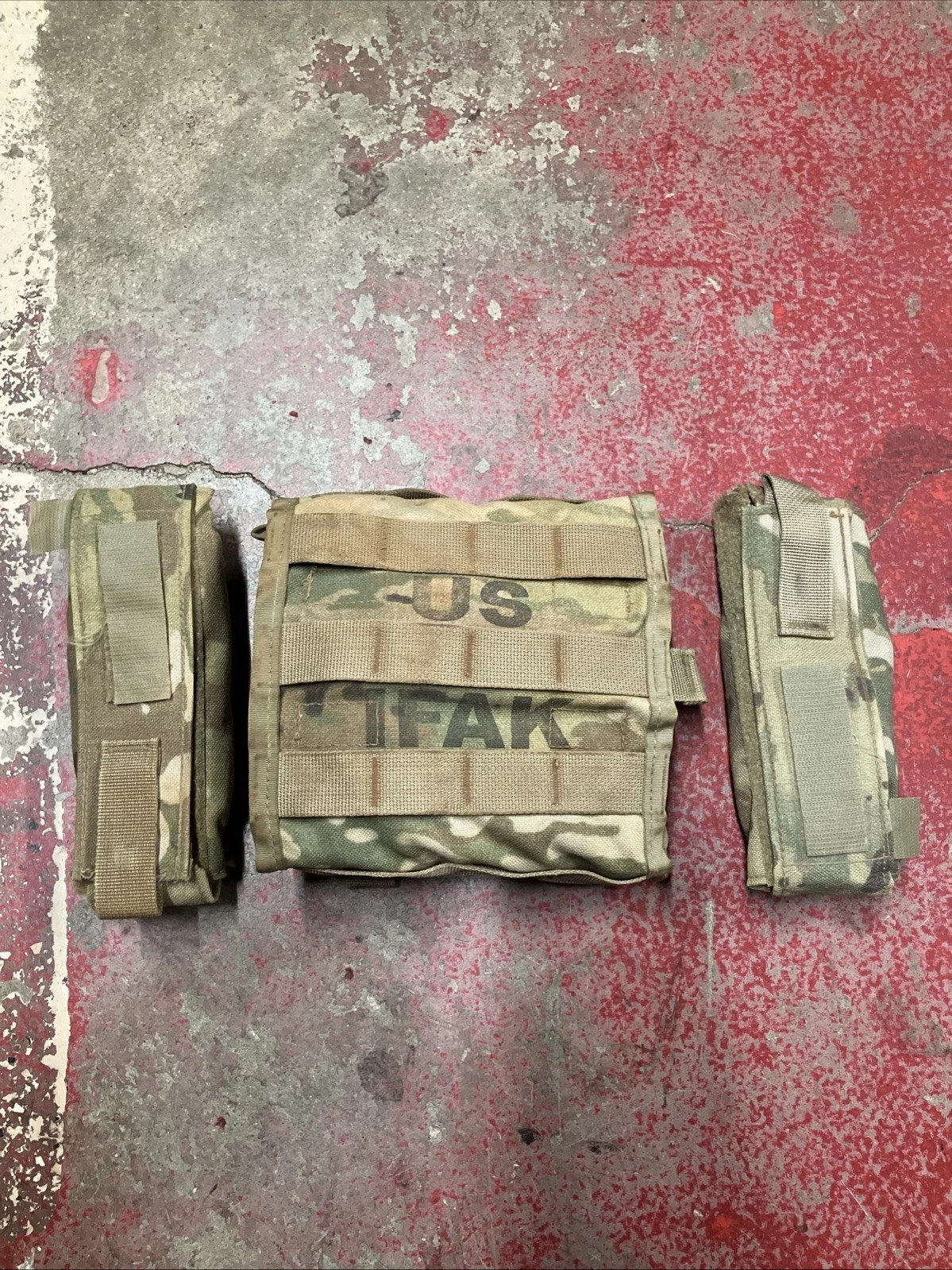 USGI OCP IFAK II POUCH COMPLETE SET WITH 2X TQ INDIVIDUAL FIRST AID KIT