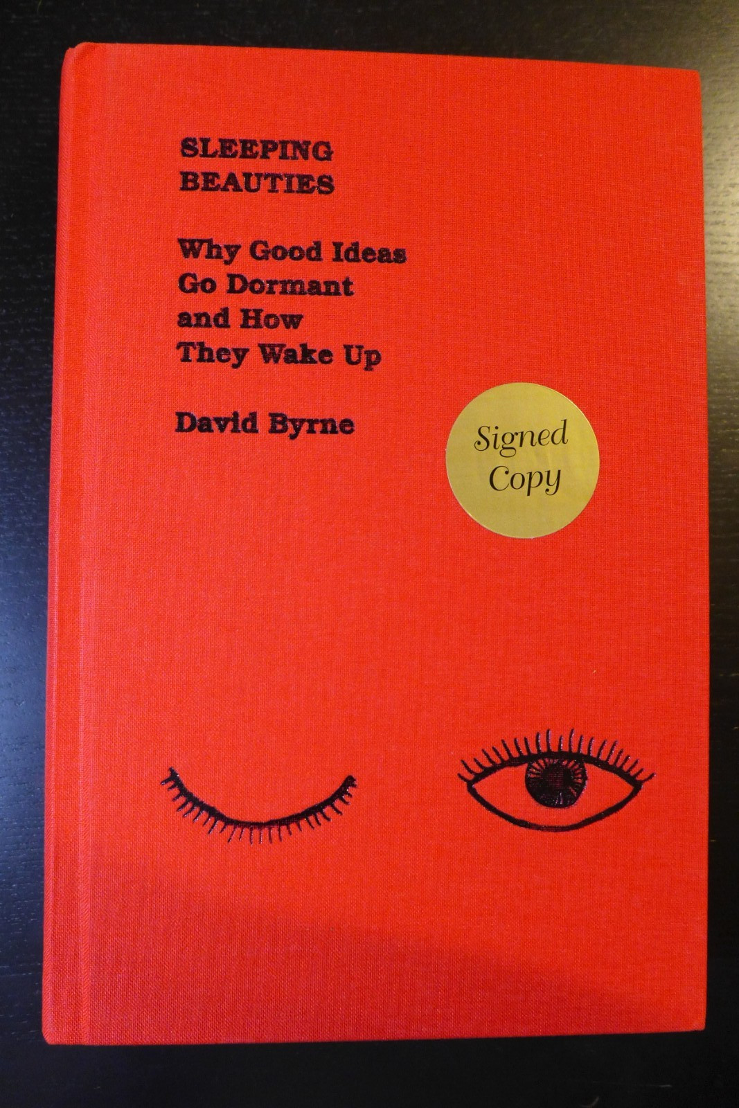 DAVID BYRNE TALKING HEADS 🎸AUTOGRAPHED🎸 SLEEPING BEAUTIES NEW SIGNED BOOK 2026