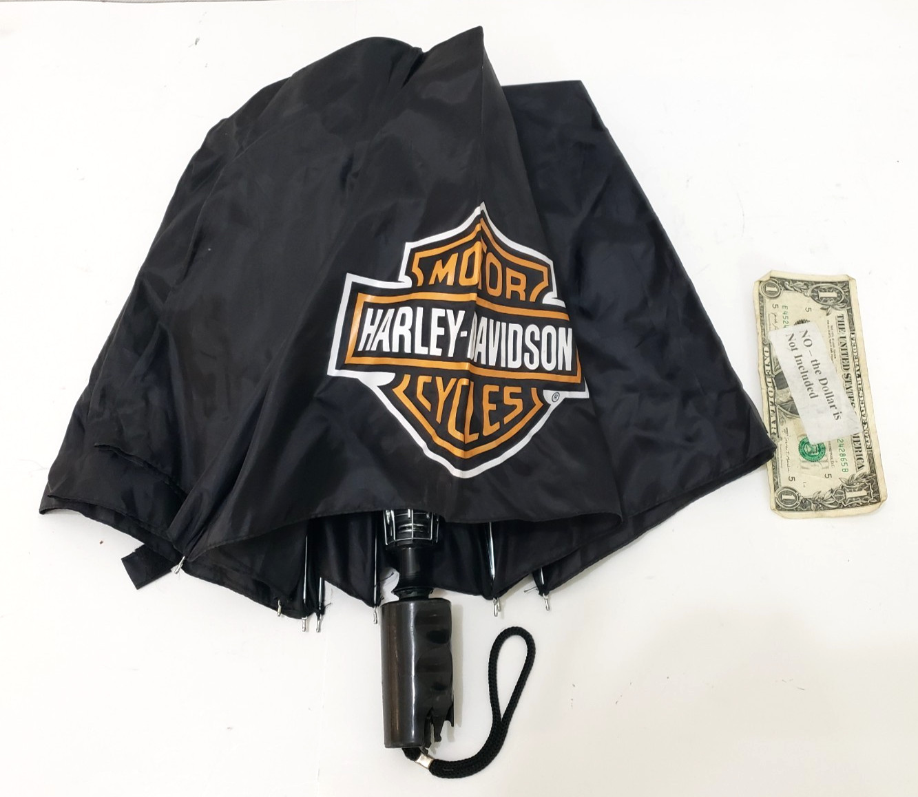 Harley Davidson Telescoping Umbrella - Dealership Award Swag - DAMAGED HANDLE