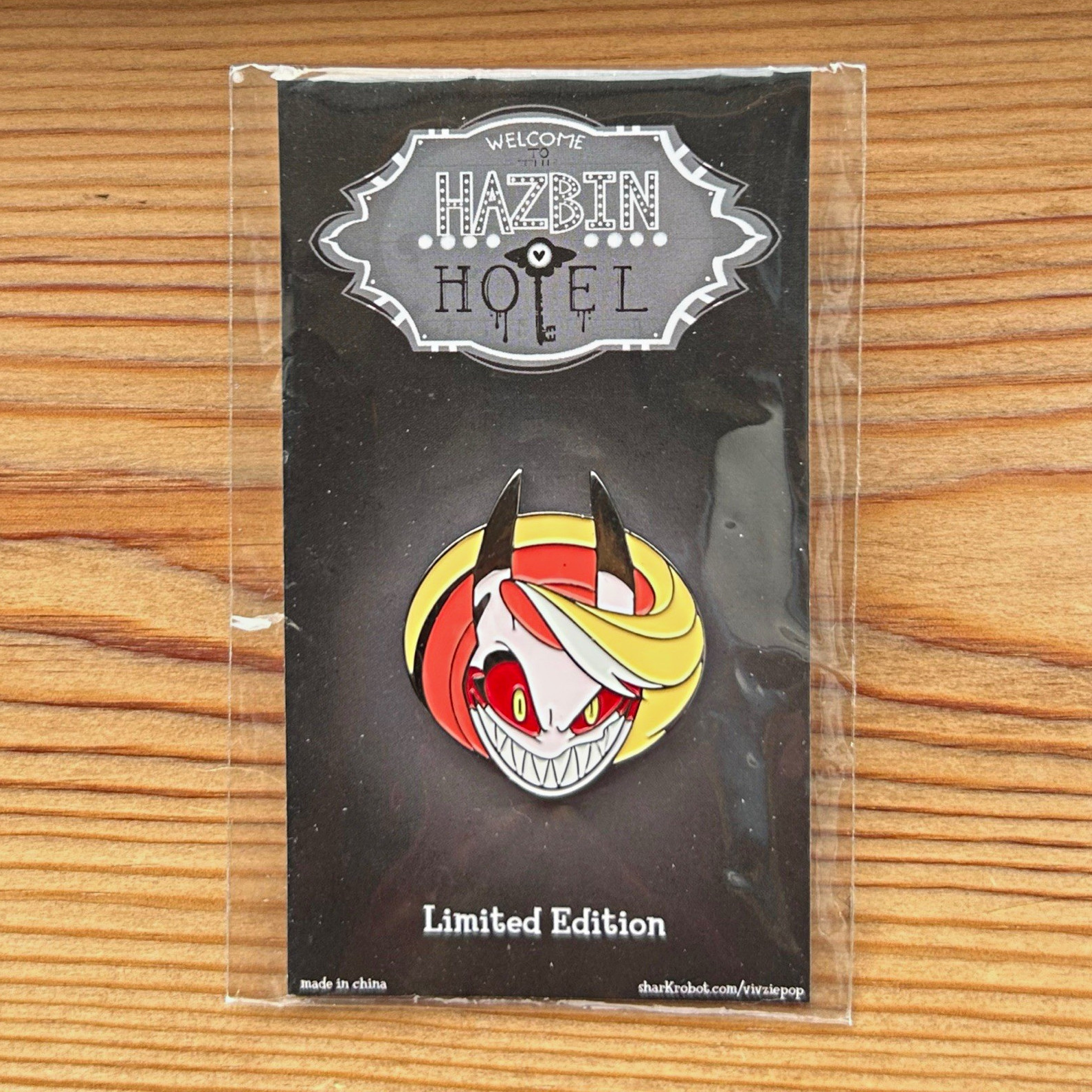Hazbin Hotel Demon Charlie Limited Edition Enamel Pin Official