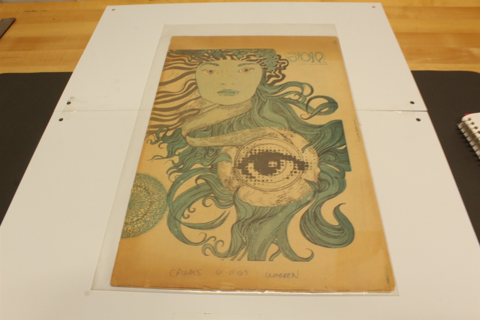 VTG 1960\'s Sun Newsprint Paper #3 MC5 John Sinclair Underground Counterculture