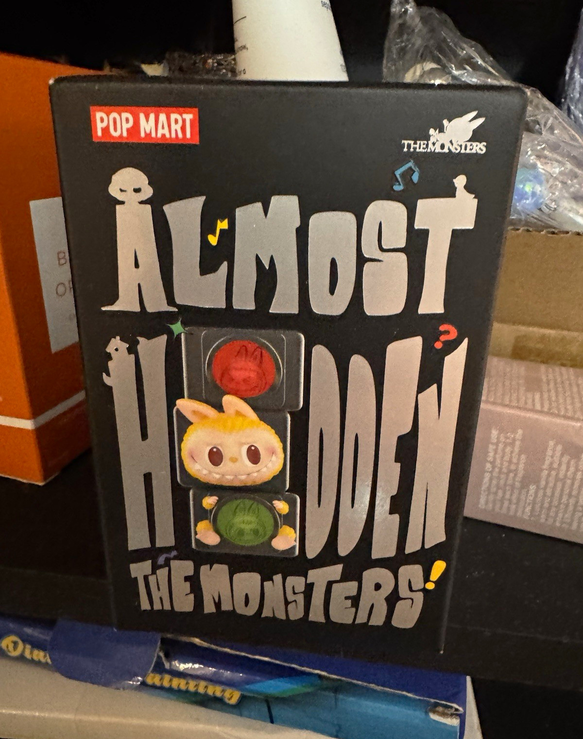 Sealed POP MART Almost Hidden Blind Box Vinyl Figure Collectible THE MONSTERS