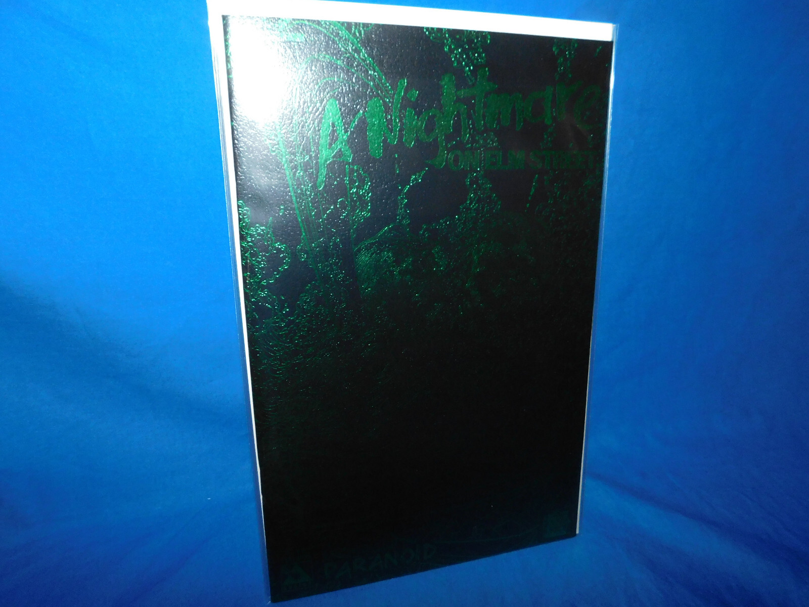 A NIGHTMARE ON ELM STREET PARANOID #1 GREEN LEATHER FOIL VARIANT AVATAR NM