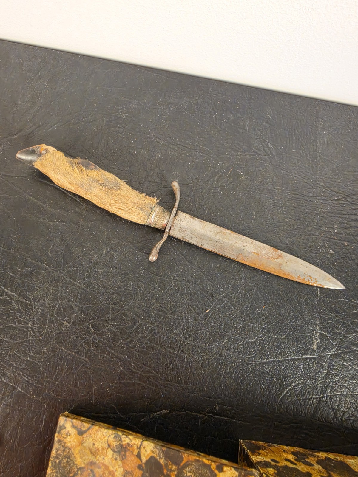 A.W. WADSWORTH ANTIQUE AUSTRIAN HUNTING DAGGER
