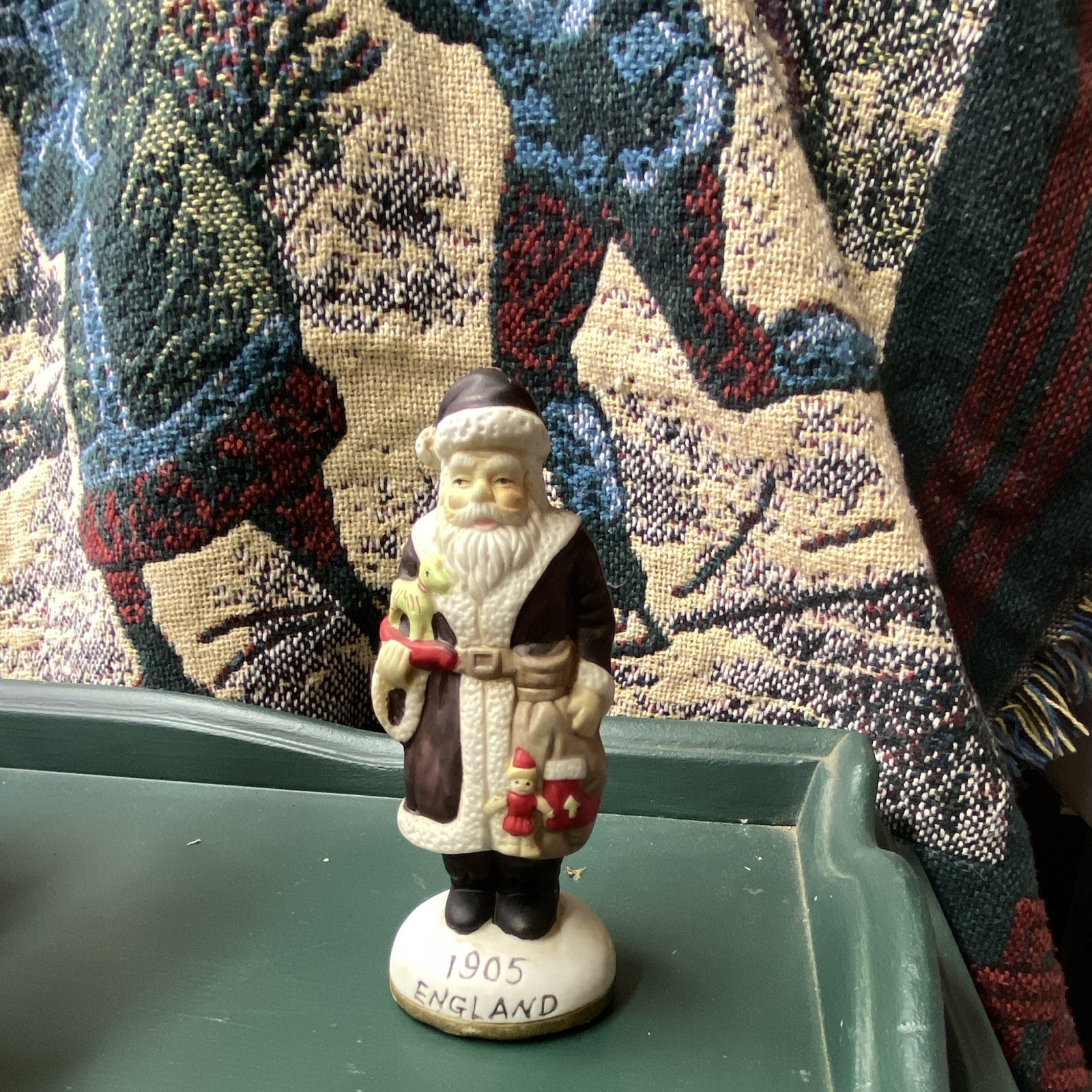 Vtg 1905 England Santa Claus Figure