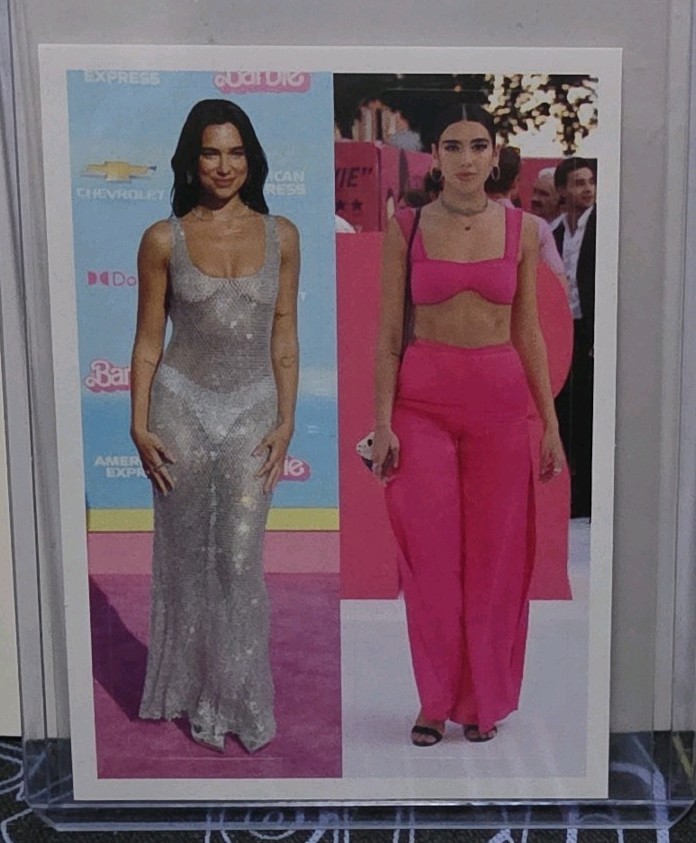 Panini 2025 Unofficial Pop-Stars Album Dua Lipa Sticker #152a/152b