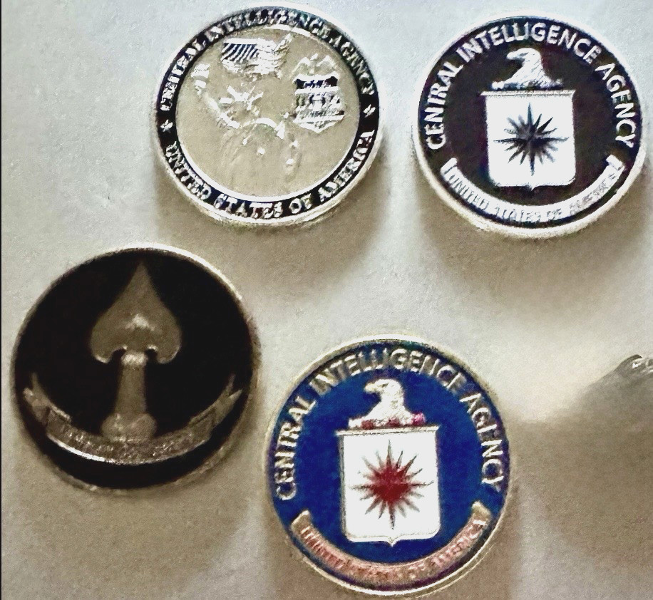 CIA SAD Challenge Coin Set CENTRAL INTELLIGENCE AGENCY SPECIAL OPERATIONS