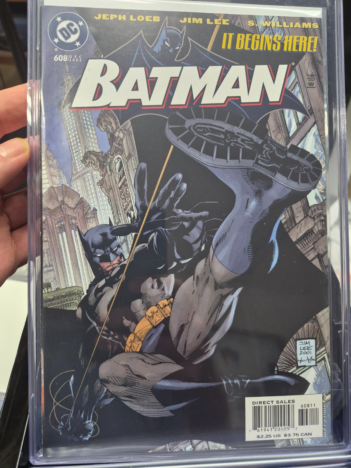 Batman 608 A 1st First Print Jim Lee 2002 NM $10 FLAT COMBINED SHIPPING