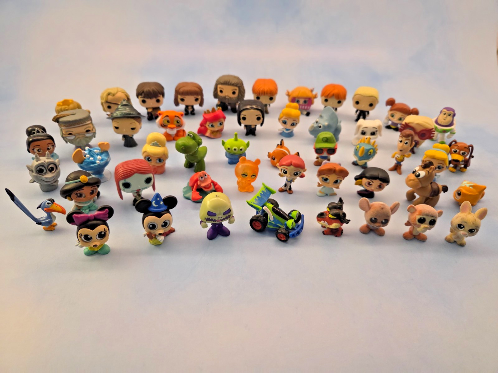 Disney Doorables Mini Figures Vintage & Funko Pop Lot  88 Total Some RARE HTF