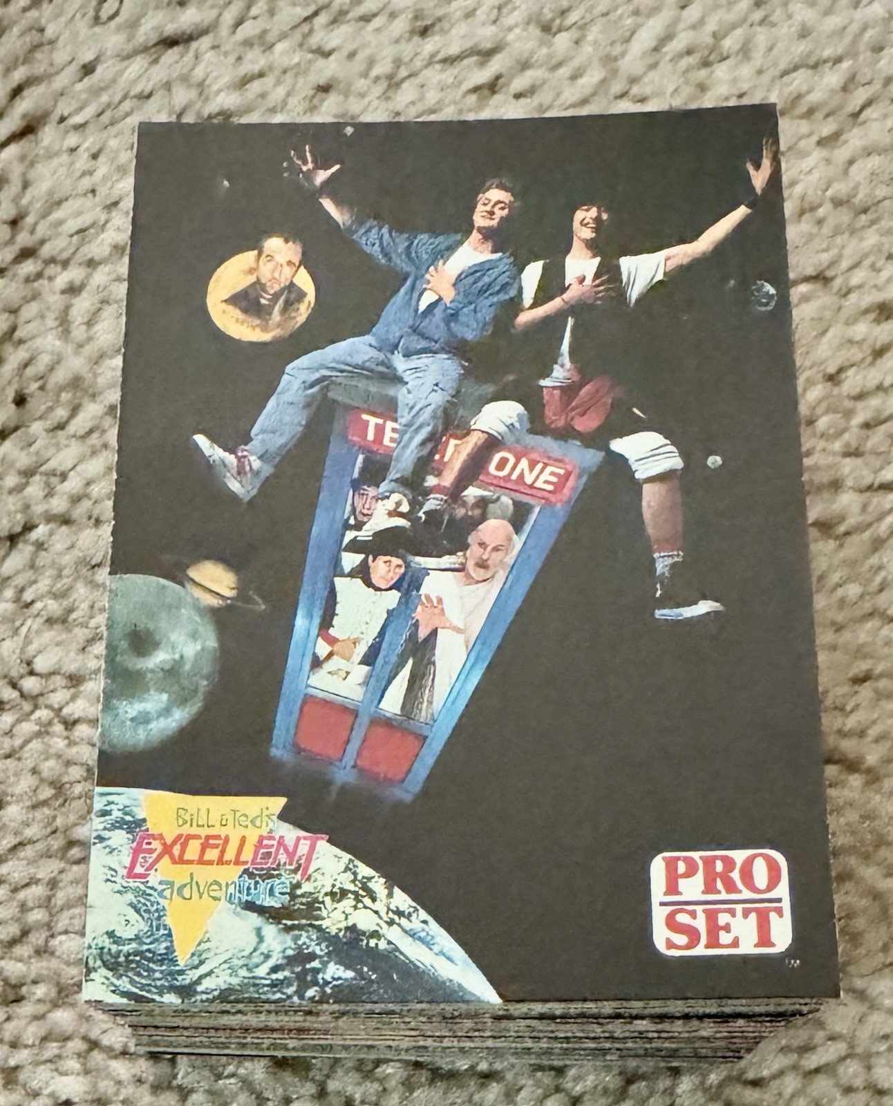 1991 PRO SET Bill AND Ted’s EXCELLENT ADVENTURE Movie Complete Card Set 1-100