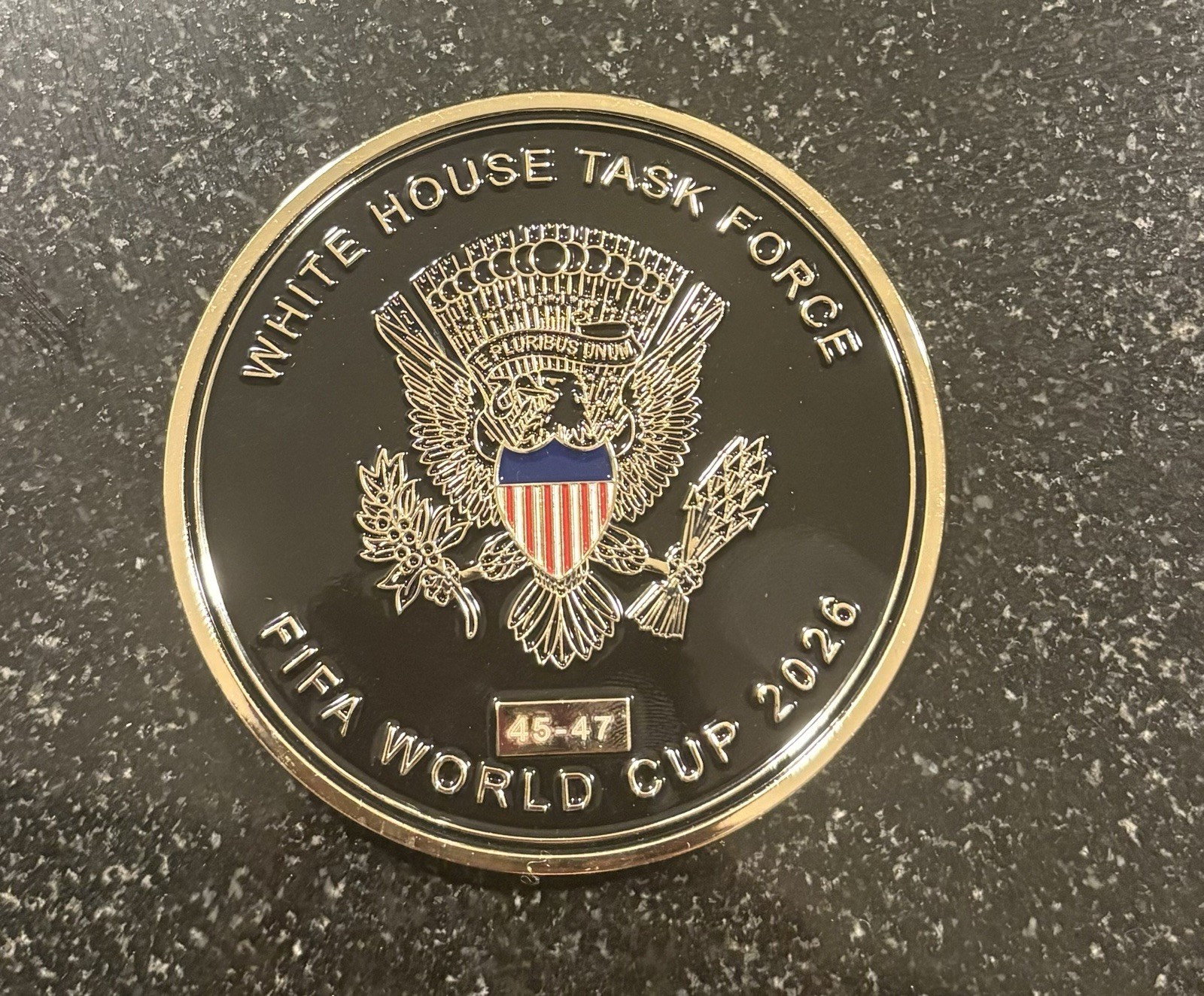 White House Freedom FIFA World Cup 2026 Challenge Coin