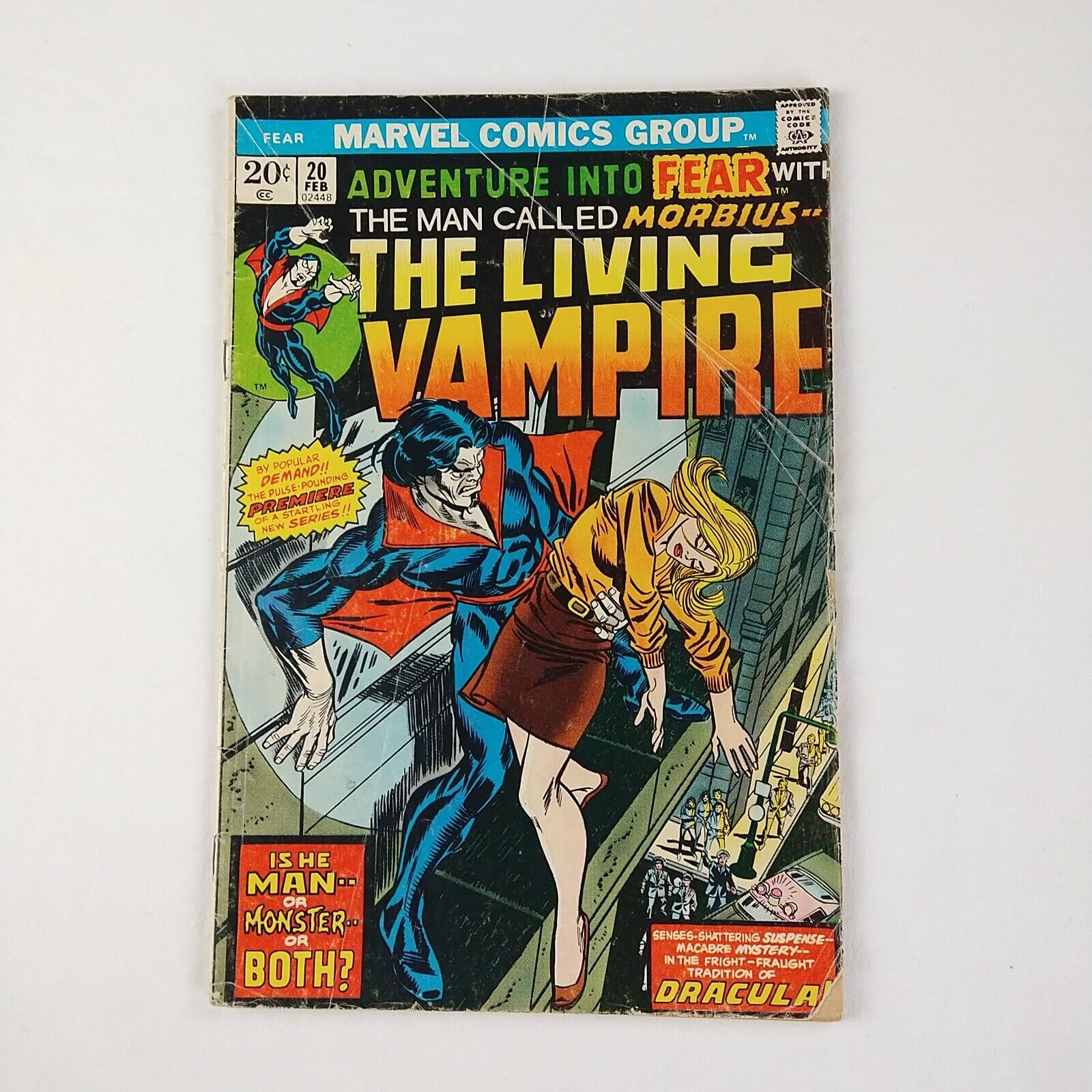 Adventure Into Fear #20 Morbius the Living Vampire 1st Solo (1974 Marvel) Reader