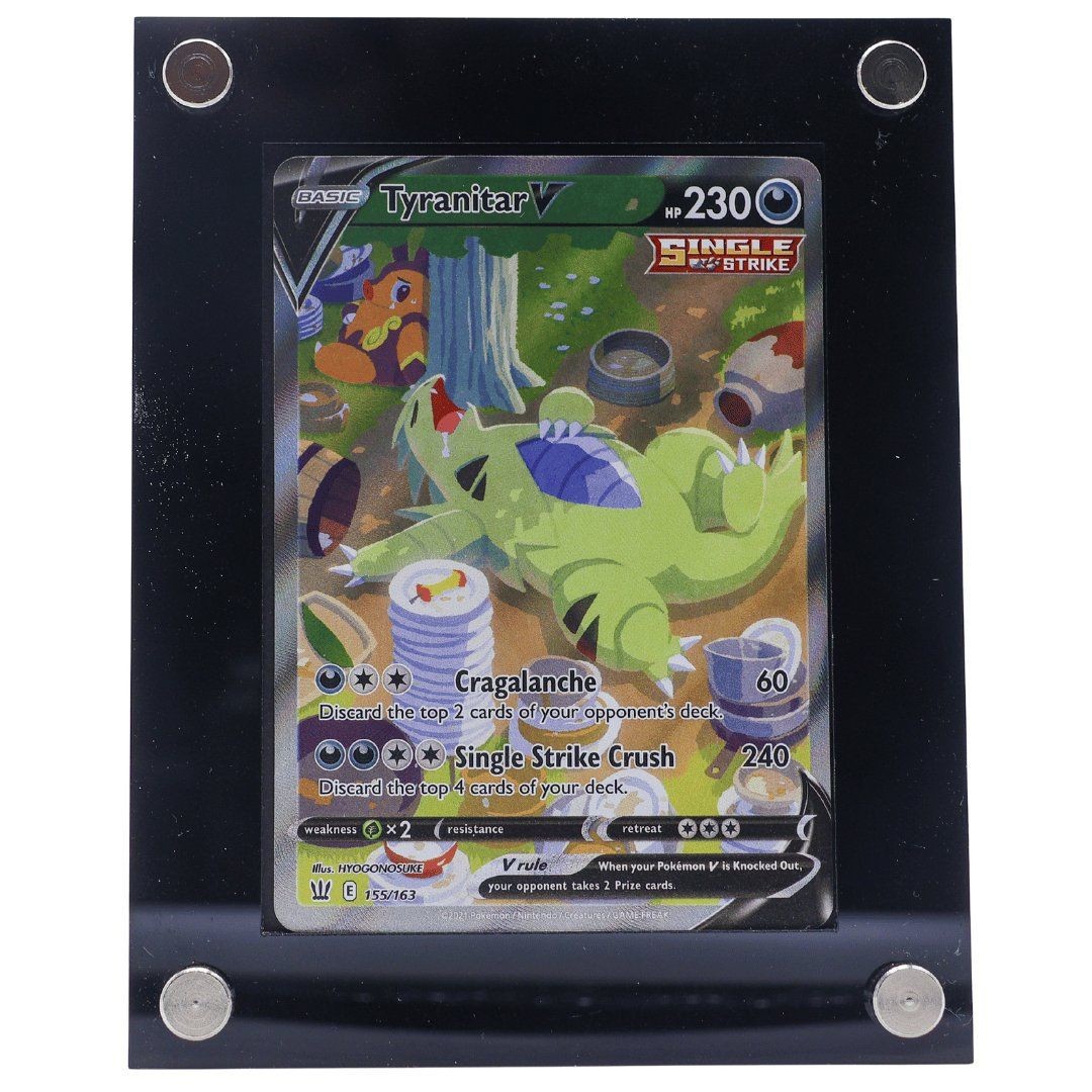 Tyranitar V 155/163 Battle Styles Full Art Holo Single Strike Ultra Rare NM