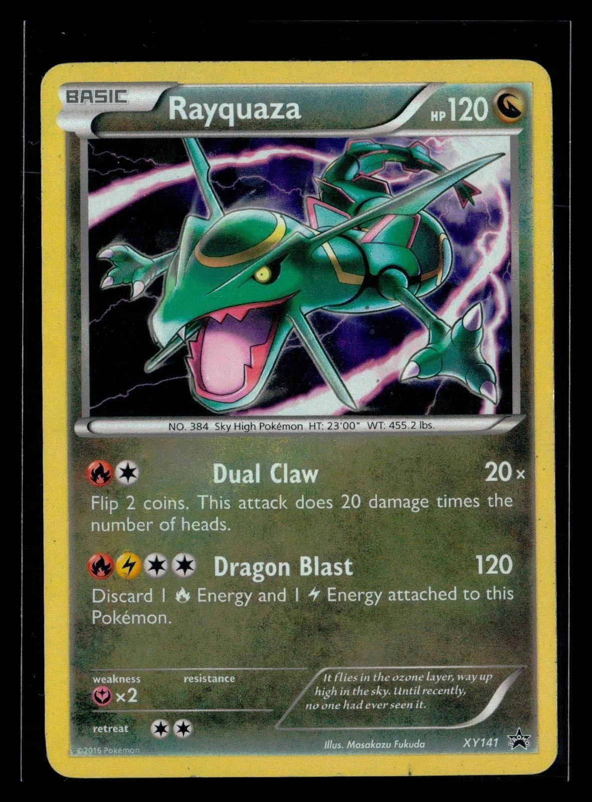 Rayquaza XY141 XY Promo PR P Pokemon