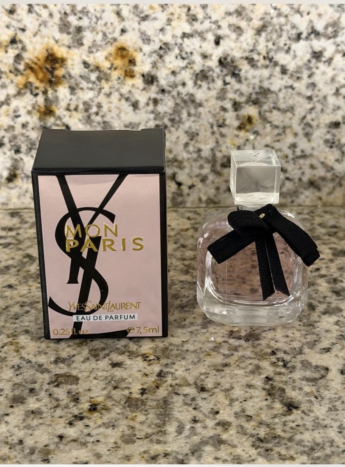 Yves Saint Laurent Mon Paris Eau de Parfum Mini Perfume 7.5ml 0.25 fl oz Box