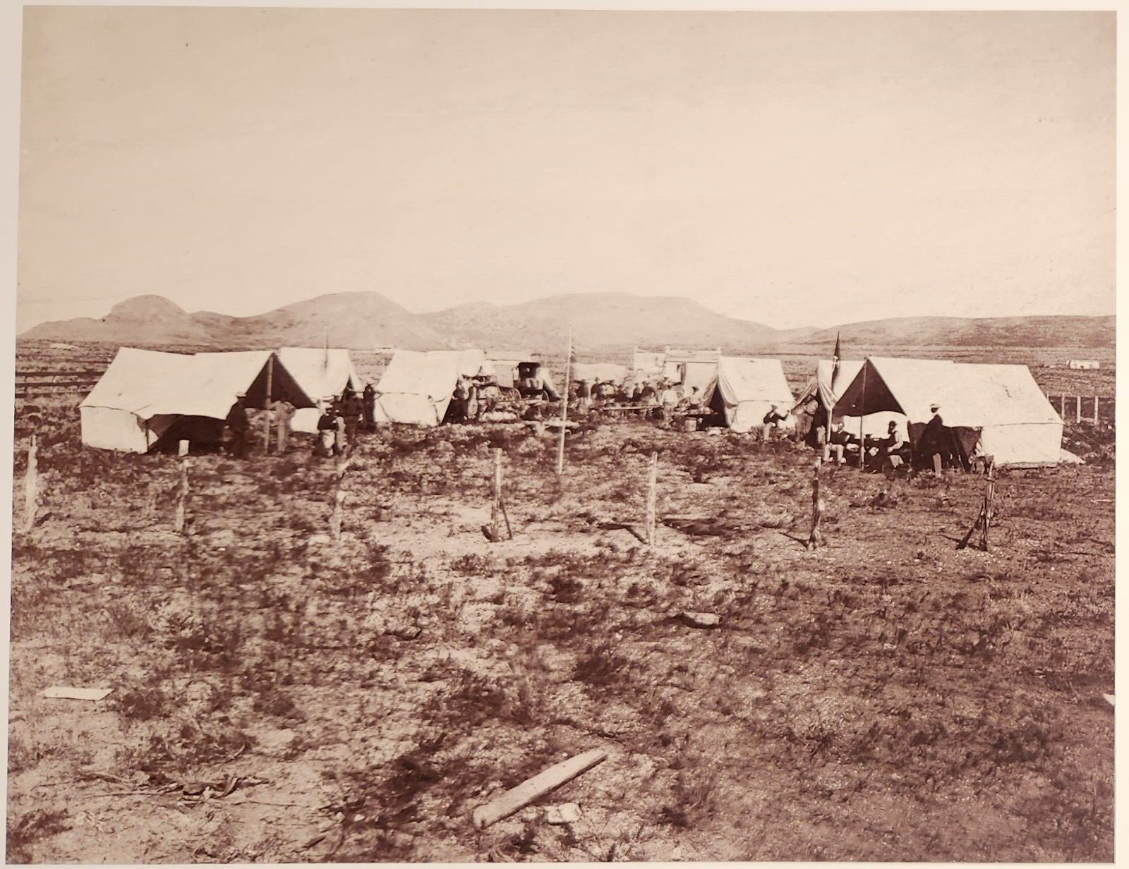 Clarence King Near  Salt Lake City Utah USGS 1868 Timothy H O\'Sullivan