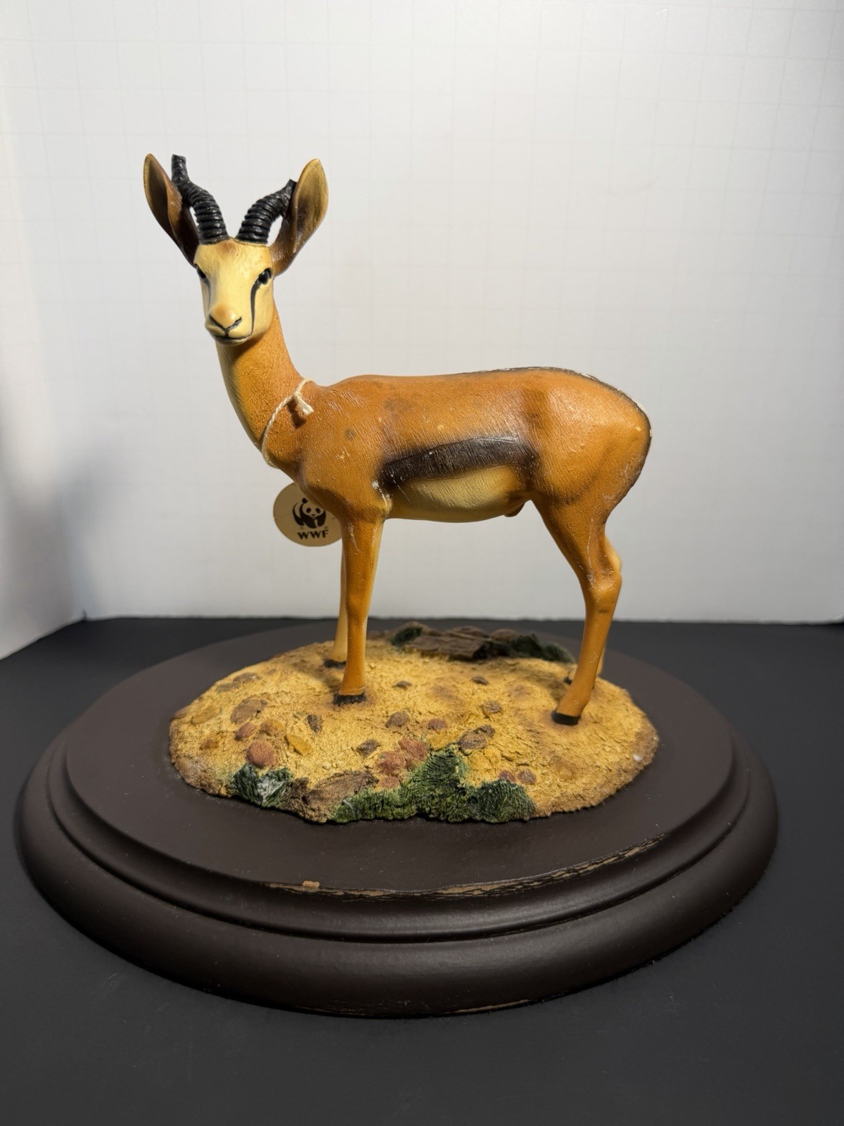 Feathers of Knysna antelope oryx an Hand Carved Limited Edition SKU#1341 Of 5000