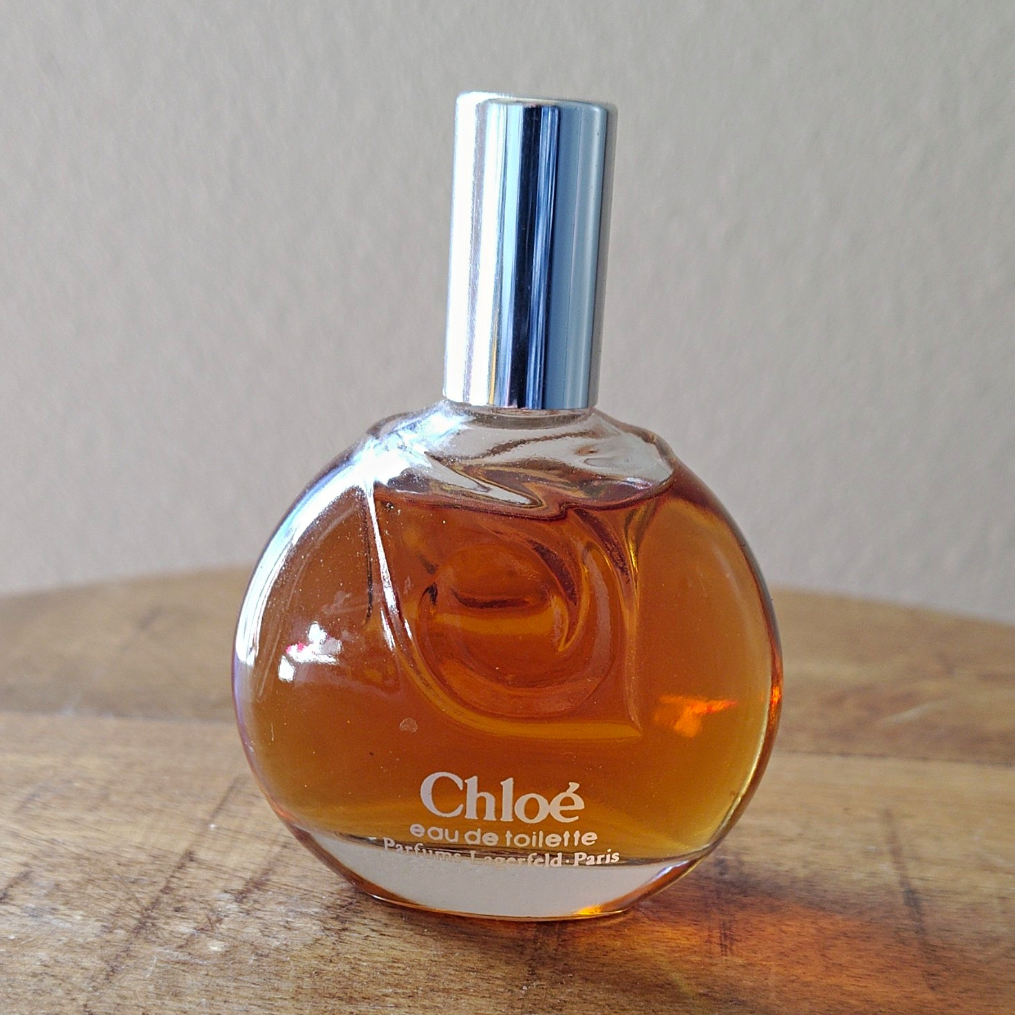 Vintage Chloé Parfums Lagerfeld Eau De Toilette 1 fl oz / 30ml Original Formula