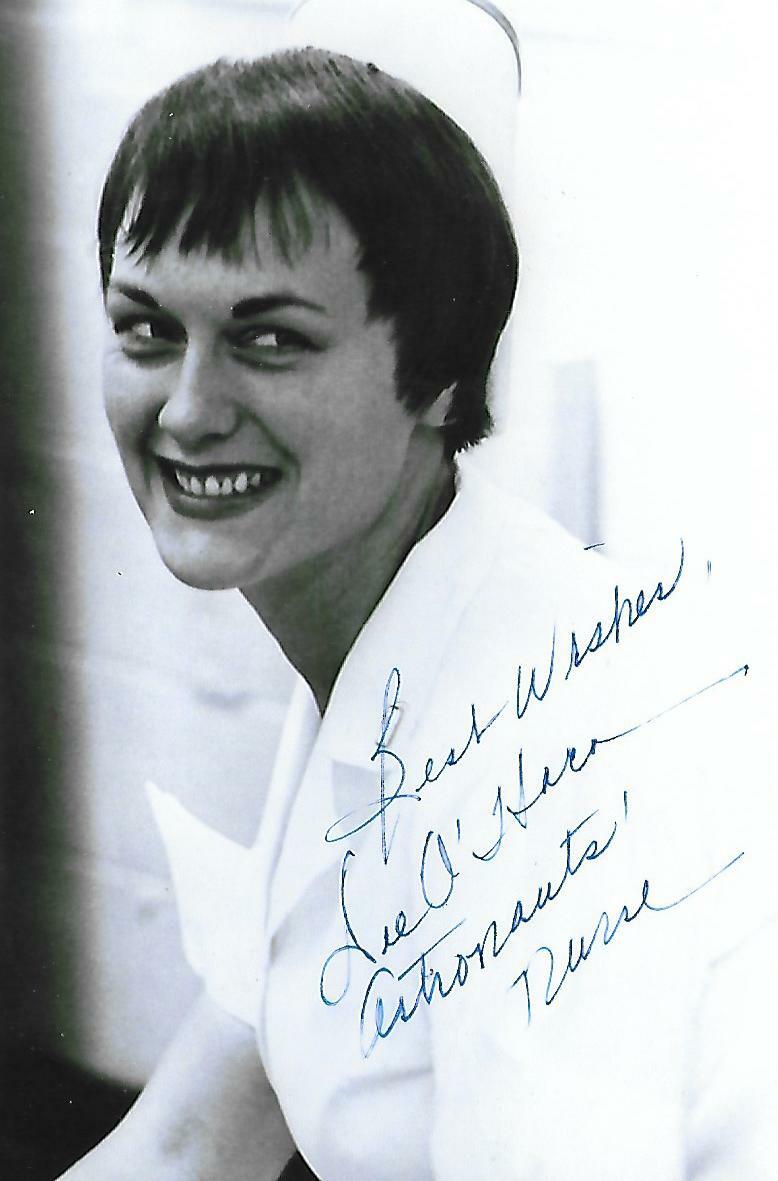 Dee O\'Hara signed 4x6 photo Astronaut Nurse Space NASA RARE COA LOOK