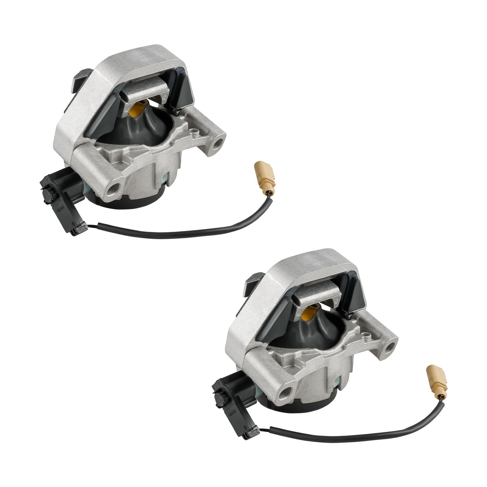 JDMON 2Pcs Front Left and Right Engine Mount Motor Kit Replacement for Audi A...