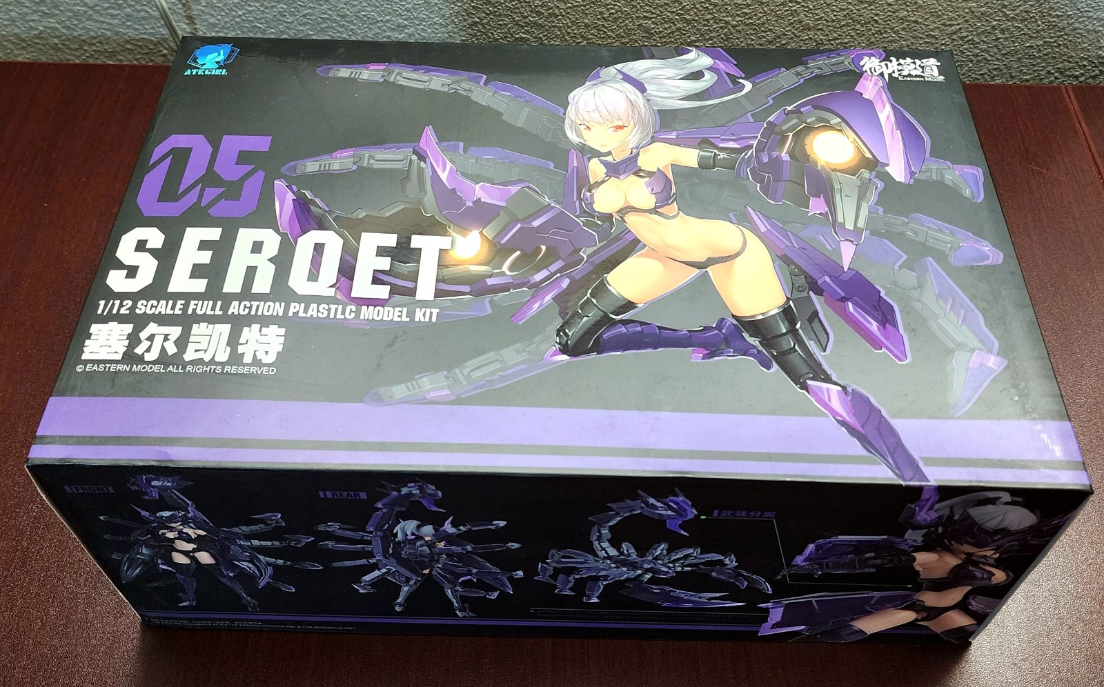 Doyusha Eastern Model Atk Girl Serqet 1/12 Scale 14cm Model Kit Figure No.35