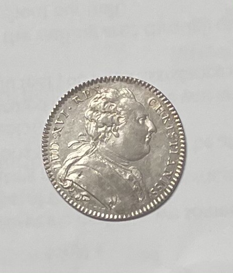 LOUIS XVI 1782 SLIVER TOKEN