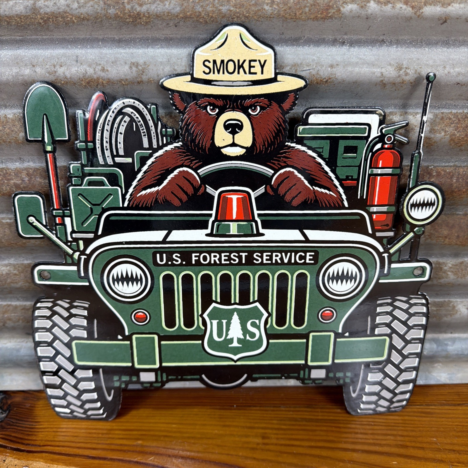 Vintage Smokey Bear US Forest Service 10\