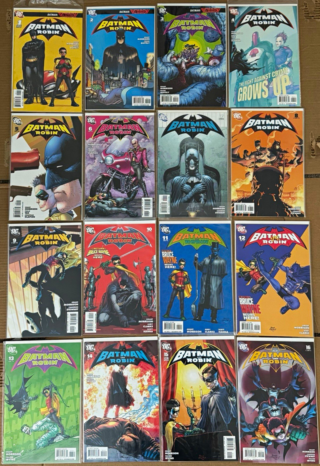 Batman and Robin #1-26 Complete Run 2009 DC Comics Grant Morrison Frank Quitely