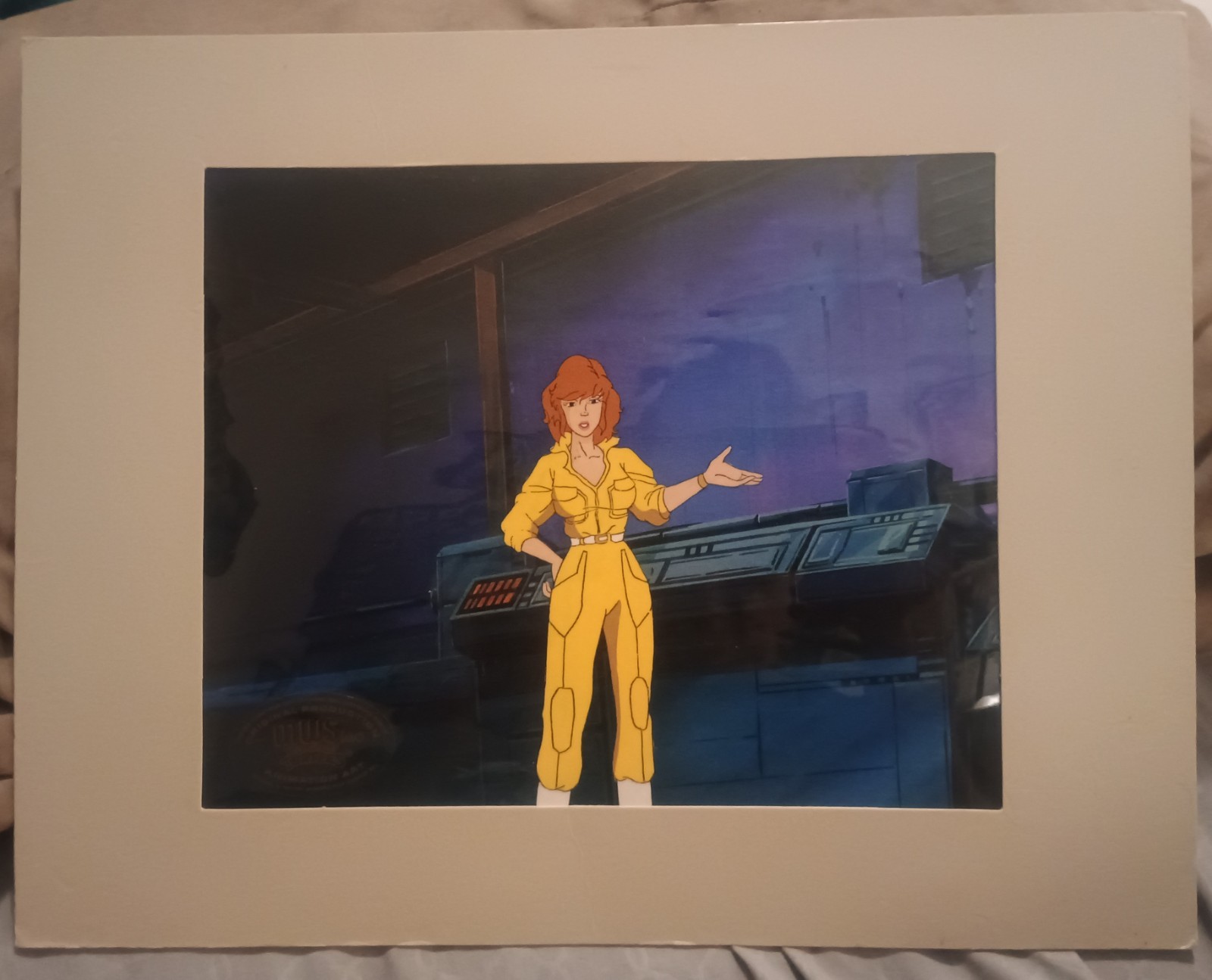 1985 Teenage Mutant Ninja Turtles TMNT Animation CEL April O’Neil 