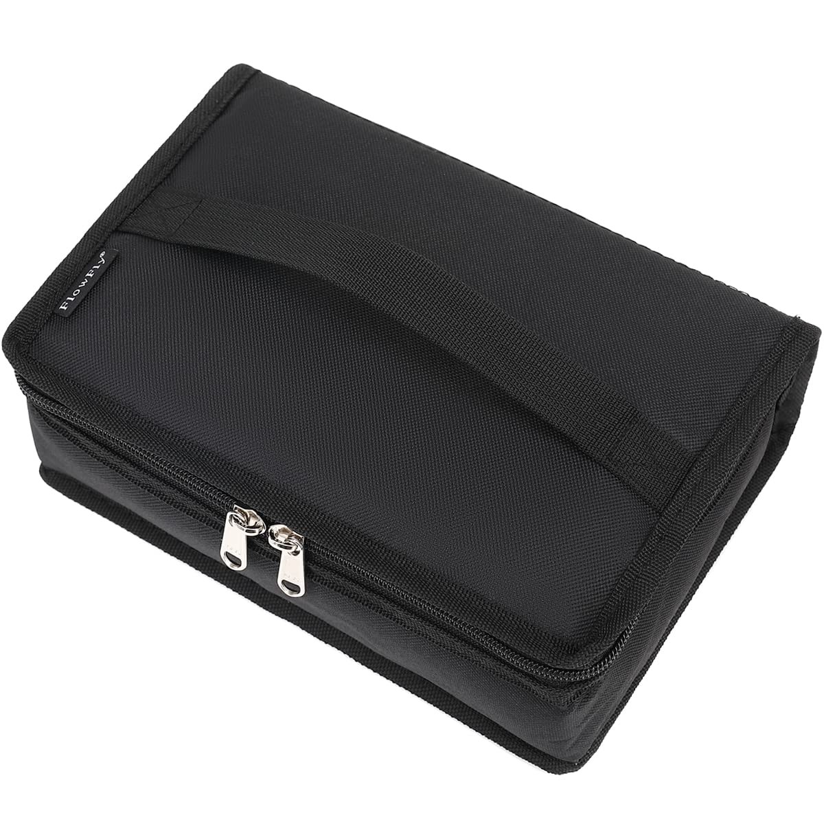 FlowFly Small Insulated Lunch box Portable Soft Bag Mini Cooler Small, Black FlowFly Small Insulated Lunch box Portable Soft Bag Mini Cooler Small, Black