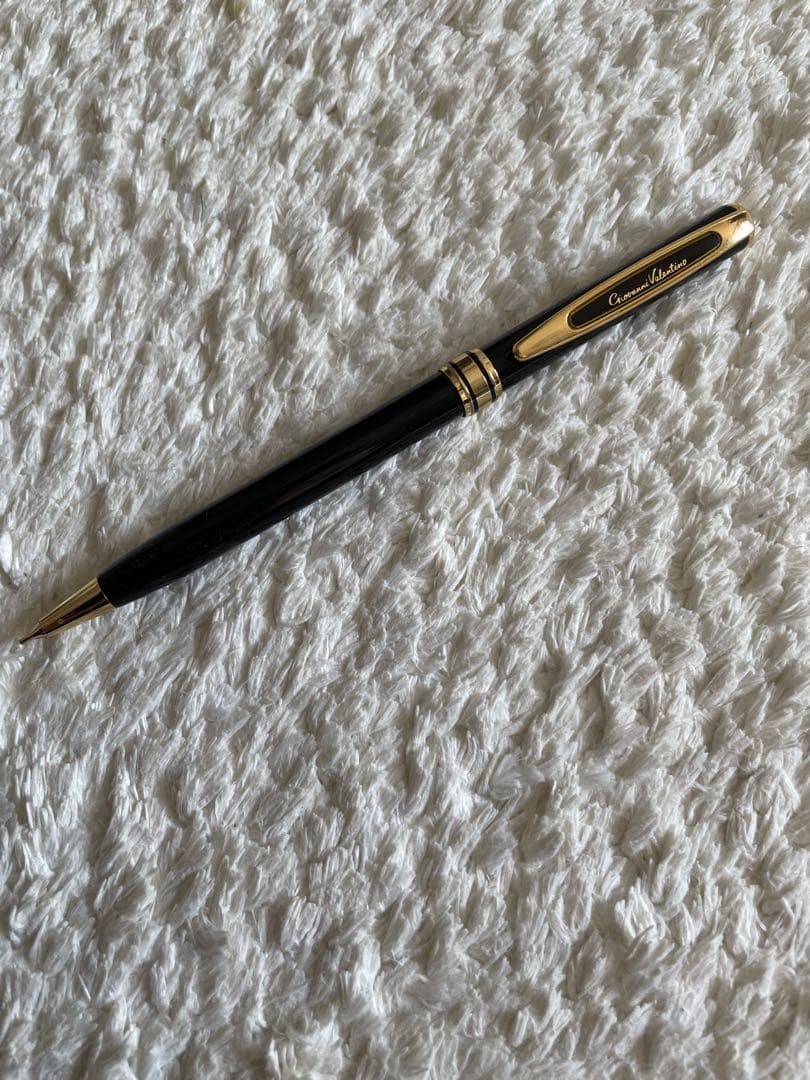 Giovanni Valentino mechanical pencil black gold black almost #a8722a