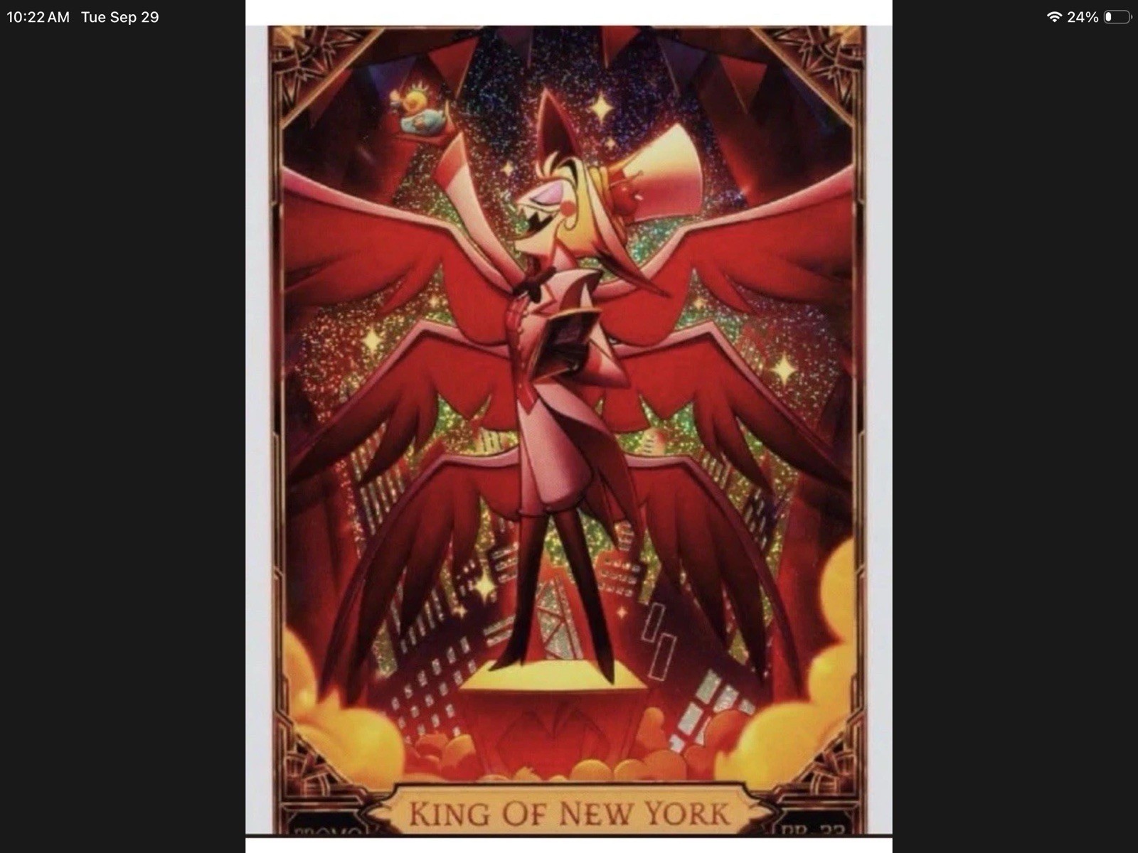NYCC 2026 PSA HAZBIN HOTEL LUCIFER KING OF NEW YORK PROMO CARD Rare 