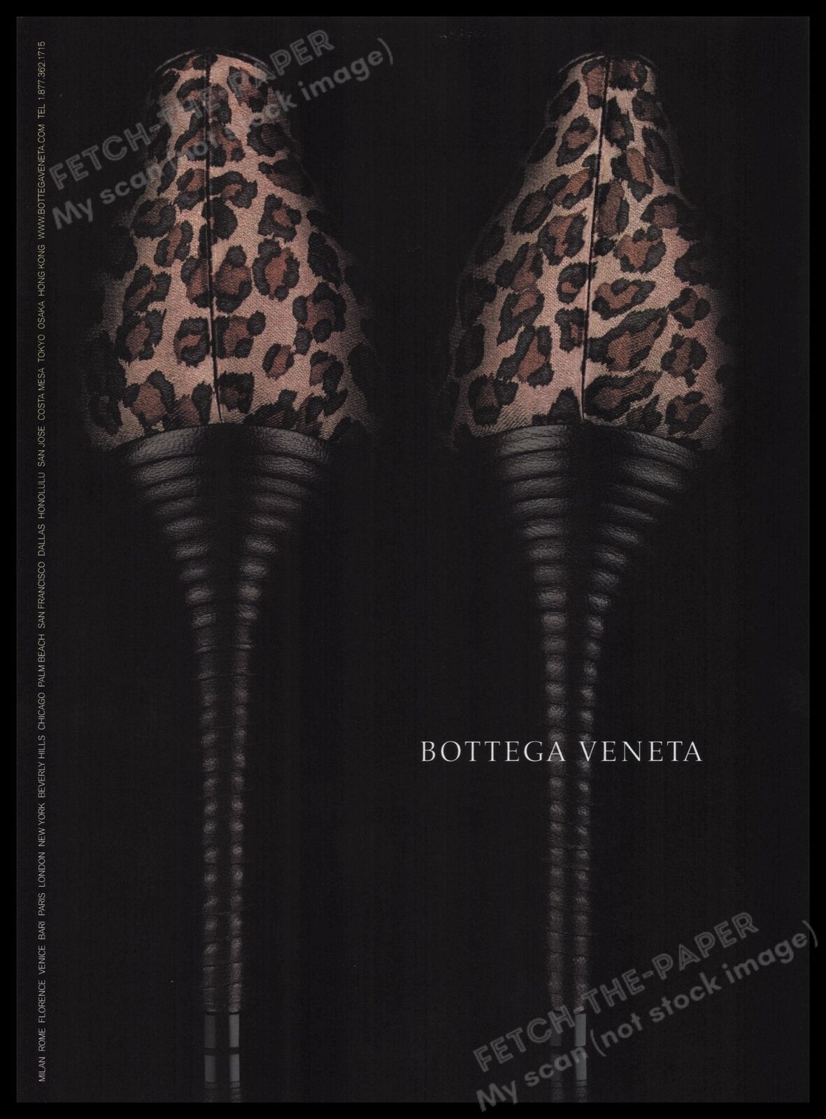 Bottega Veneta Shoes Heels 2000s Print Advertisement Ad 2002 Stiletto
