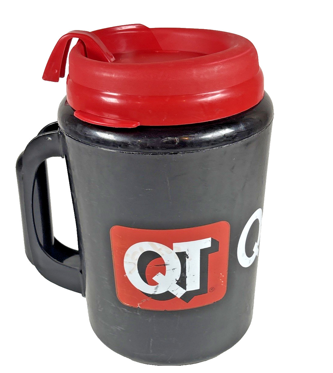 Vintage 52oz.  Thermal Cup Quick Trip Thermoserv  with closing Lid- USA