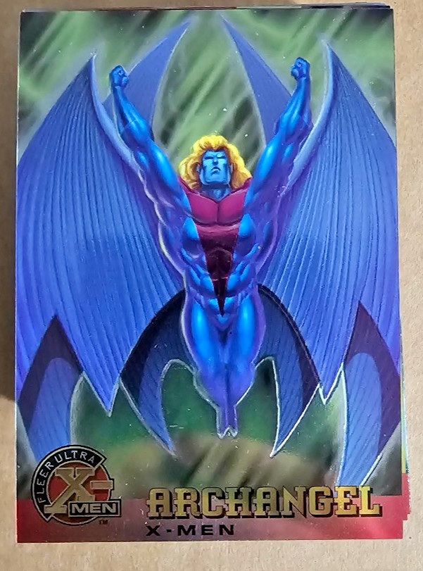 1995 FLEER ULTRA MARVEL X-MEN CHROMIUM COMPLETE 100 CARD BASE SET