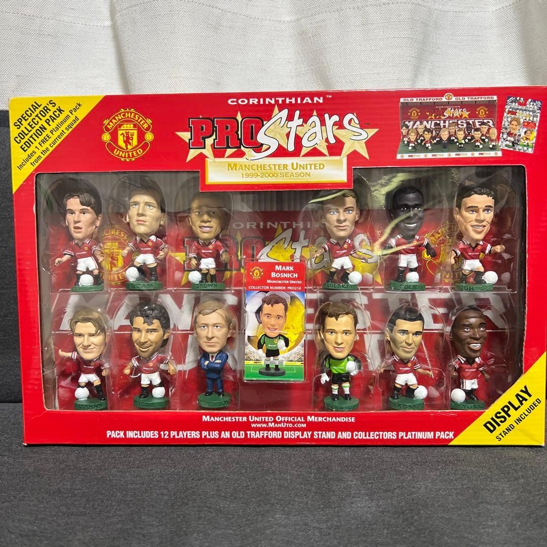 Corinthian ProStars Manchester United 1999-2000 Season Soccer Figure Set