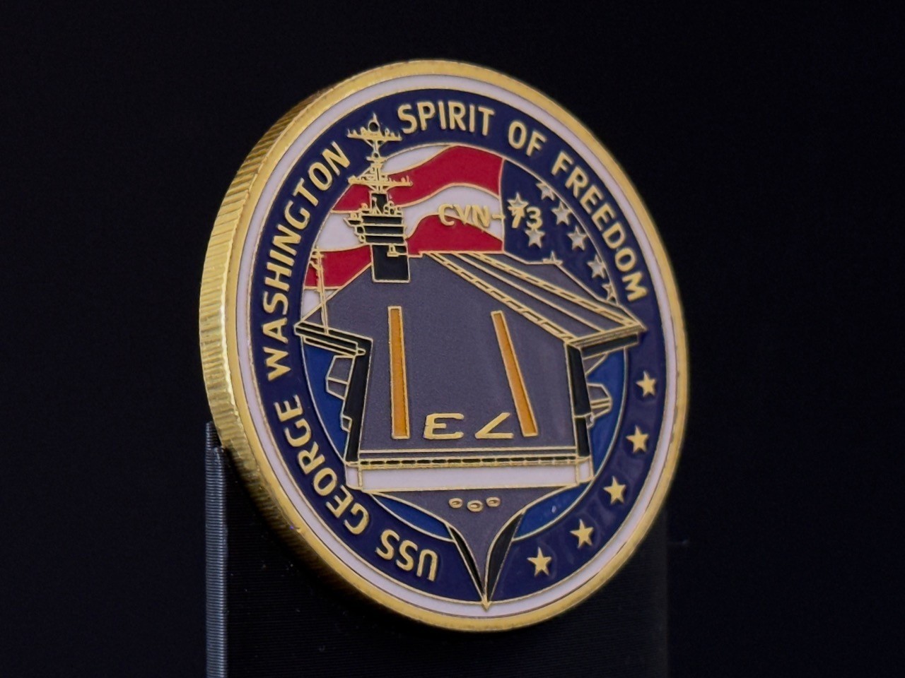 U.S. Navy USS George Washington CVN-73 Challenge Coin