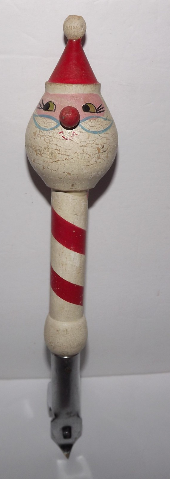 Vintage Howard Holt Santa Wood Bottle Can Opener Japan
