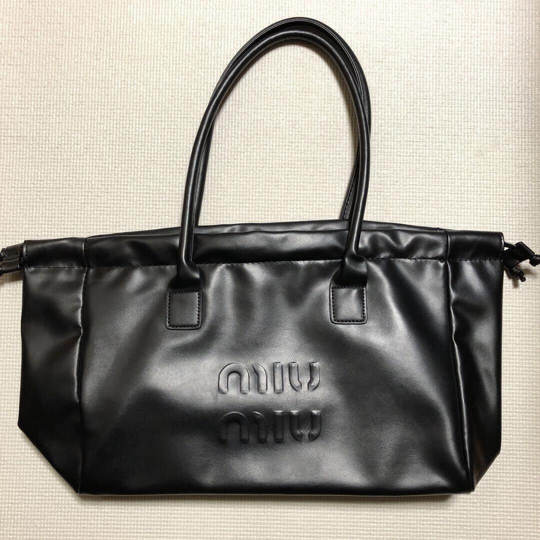 Miumiu Tote Bag Black